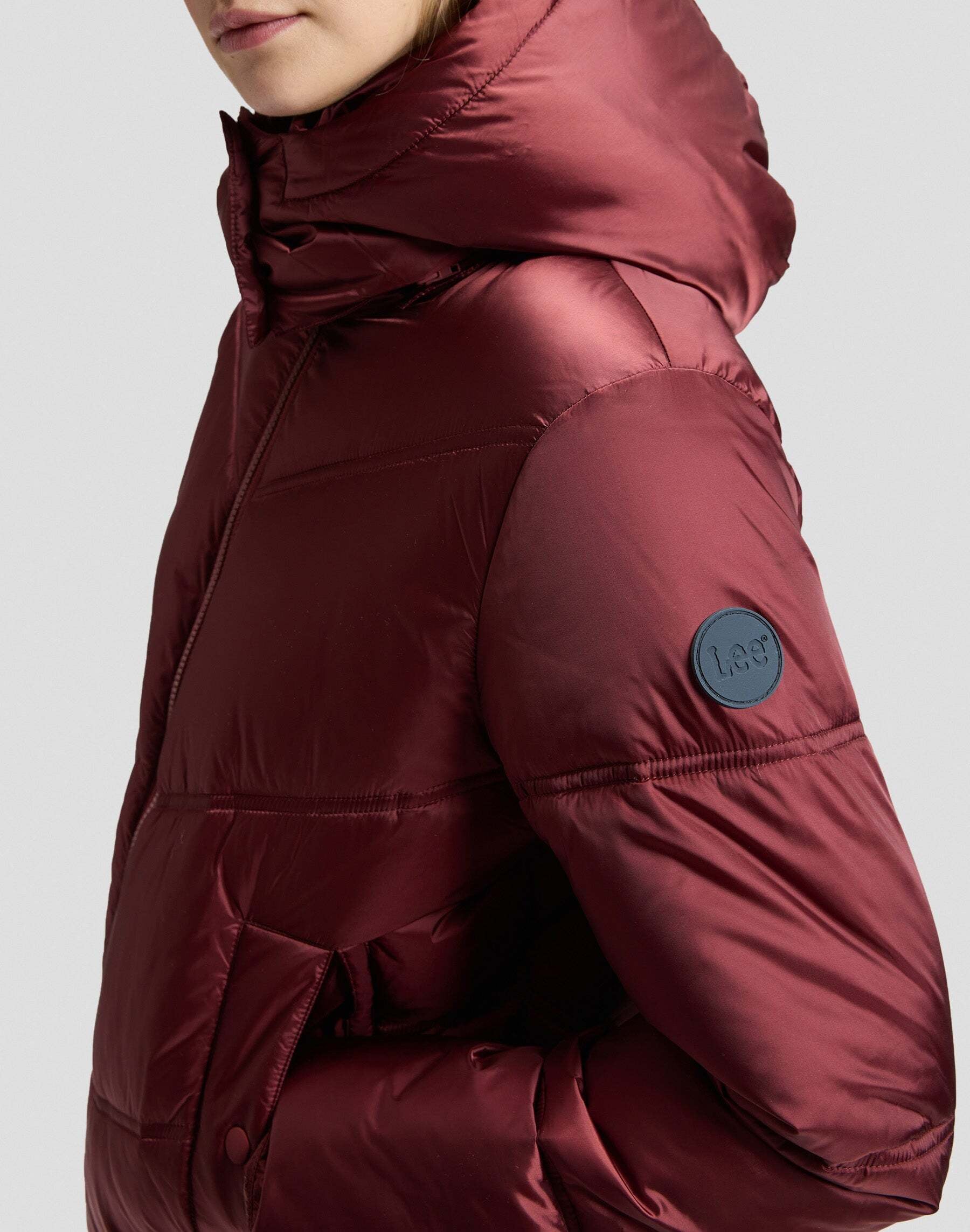 Lee® Veste d'hiver »Lee Winterjacke Short Hooded Puffer«