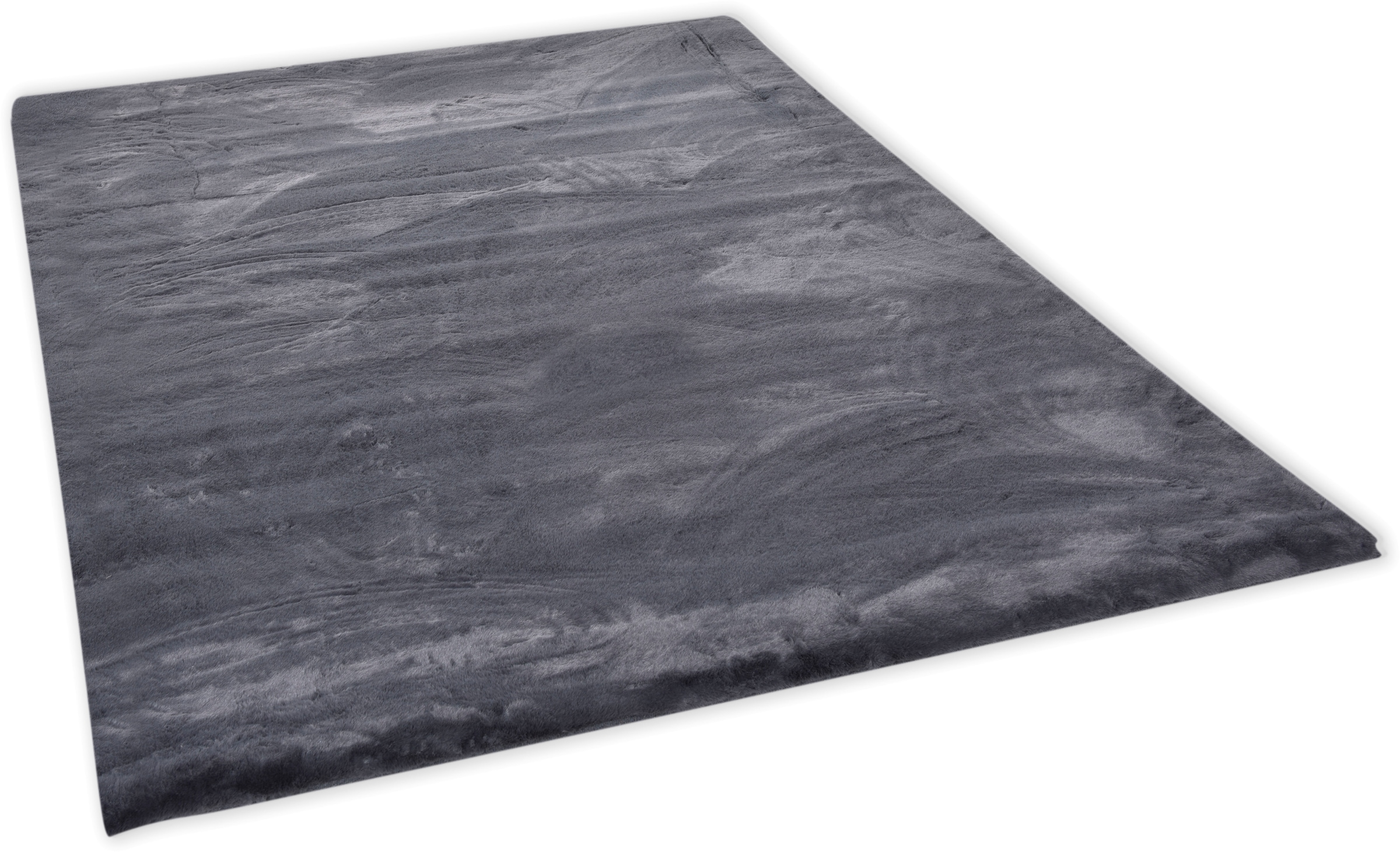 Gino Falcone Tapis en fourrure »Kuschelteppich Chiara« Rectangulaire 30 mm Höhe Kunstfell, Kaninchenfell-Haptik, besonders weicher Langflor