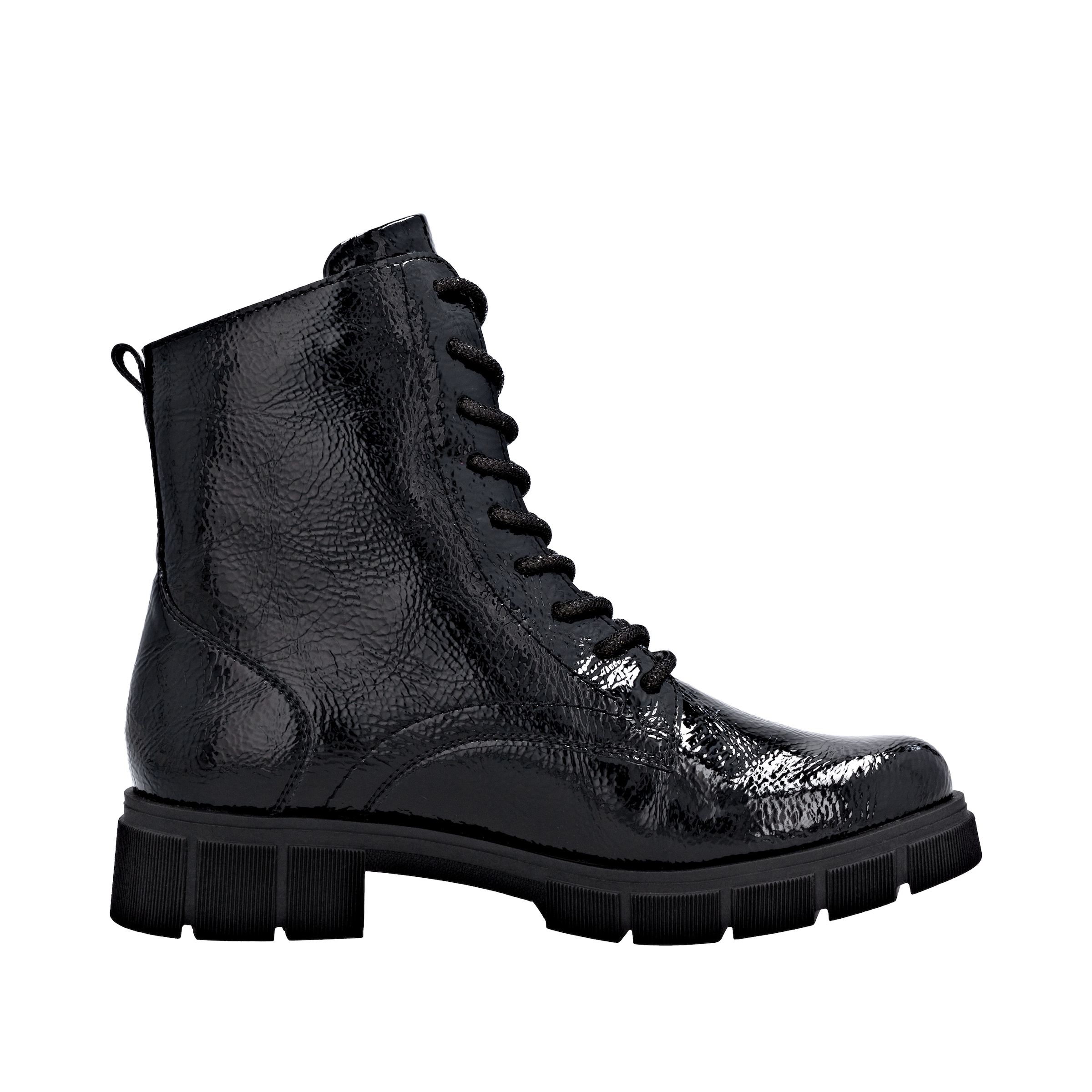 Remonte Bottes à lacets  bottines à lacets, bottines, semelle profilée, avec lacets pailletés