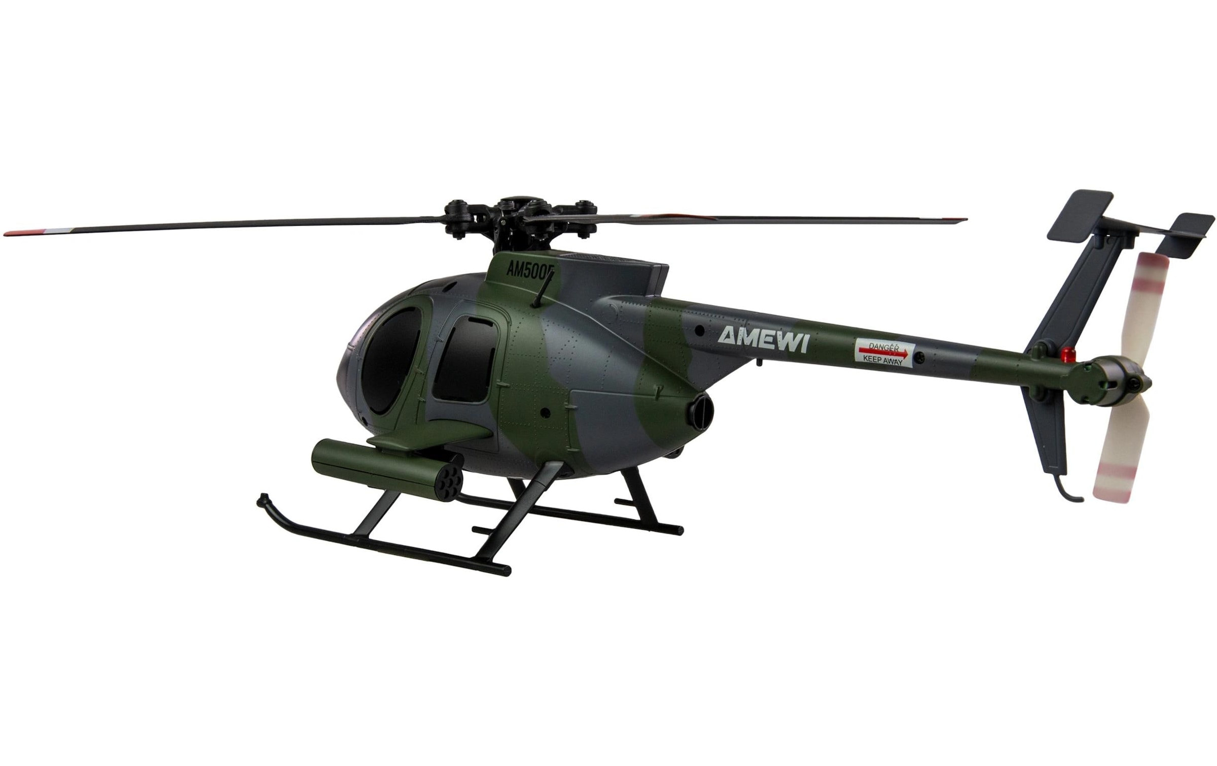 Amewi RC-Helikopter »Helikopter Hughes MD500 Militär 4-Kanal 6G RTF«