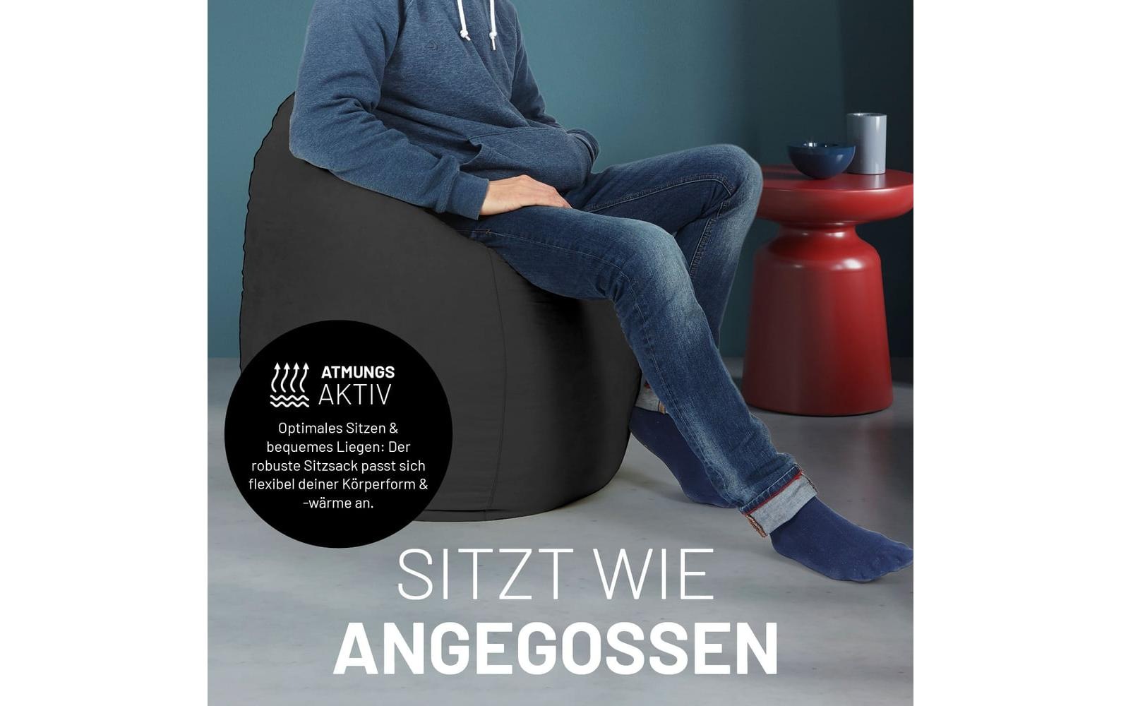 Lumaland Pouf »Sitzsack In-& Outdoor 220 l«