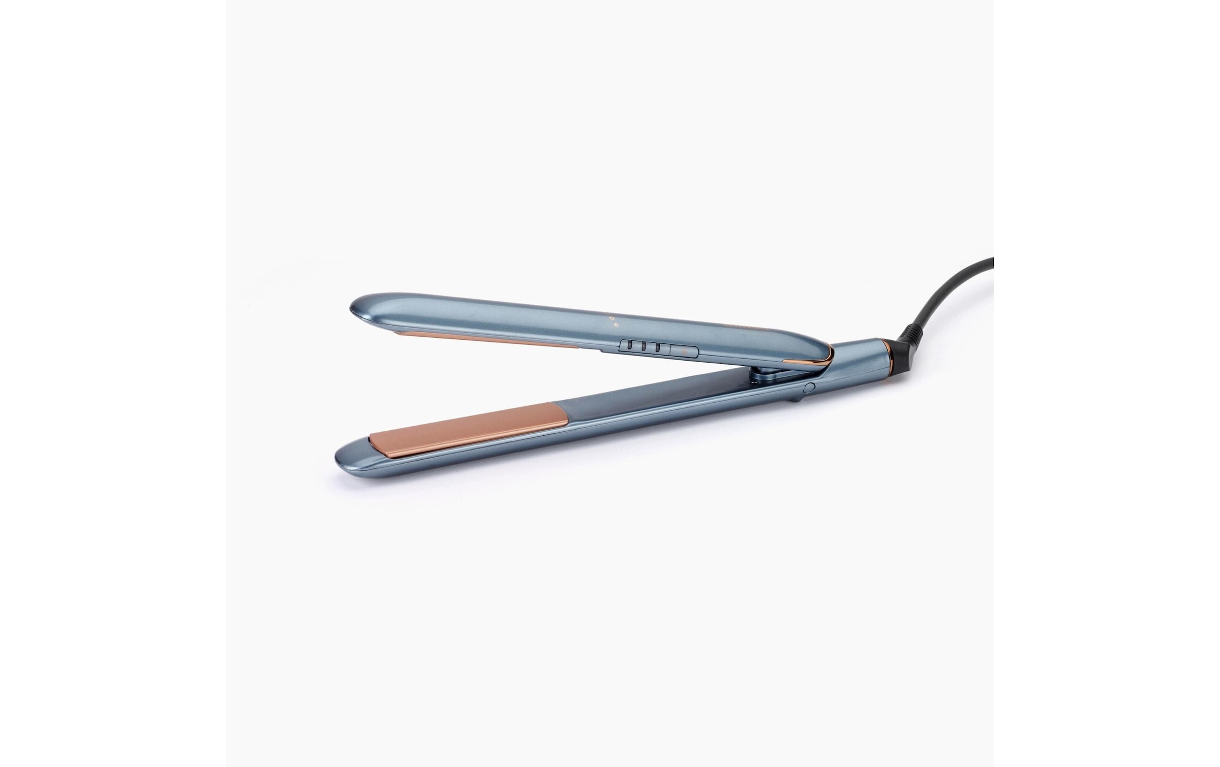 BaByliss Fer à lisser »BaByliss Denim Luxe Glätteisen mit Titan-Keramikplatten, ST251PE« 3 Temperaturstufen bis 235 °C, schnelles Aufheizen, 25 mm Platten
