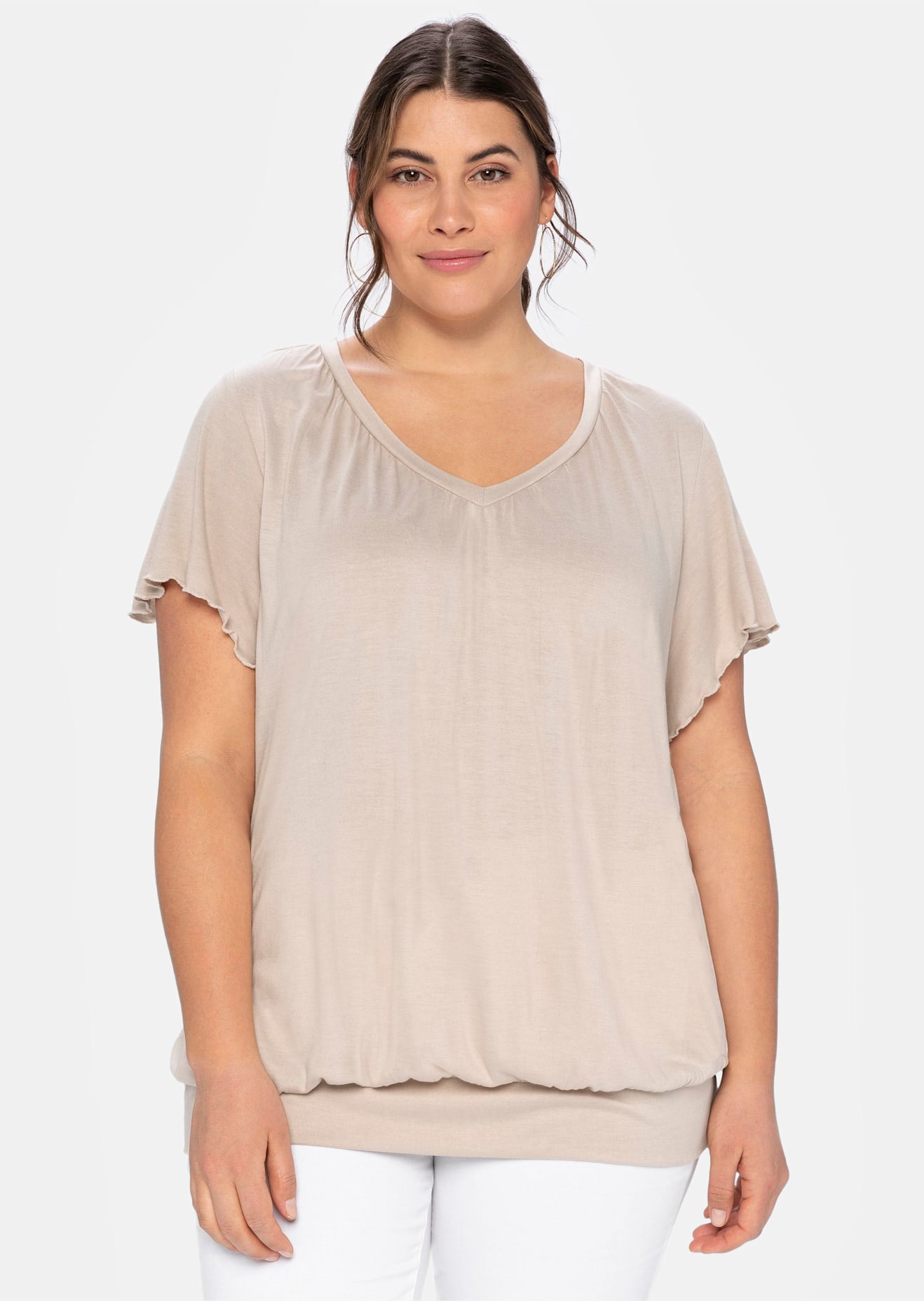 Sheego T-shirt »T-Shirt« 1 cuis