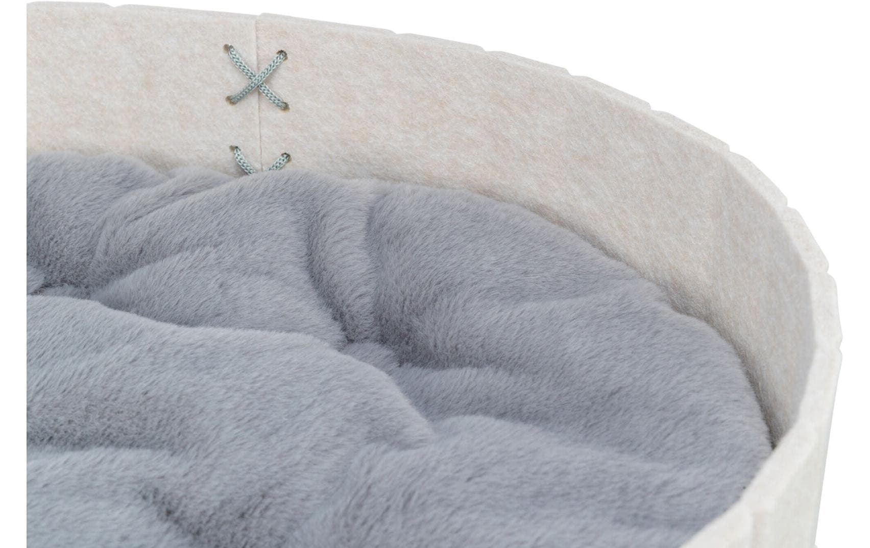 TRIXIE Lit pour animal »Trixie Emelie Filz oval 50 x 42 cm «