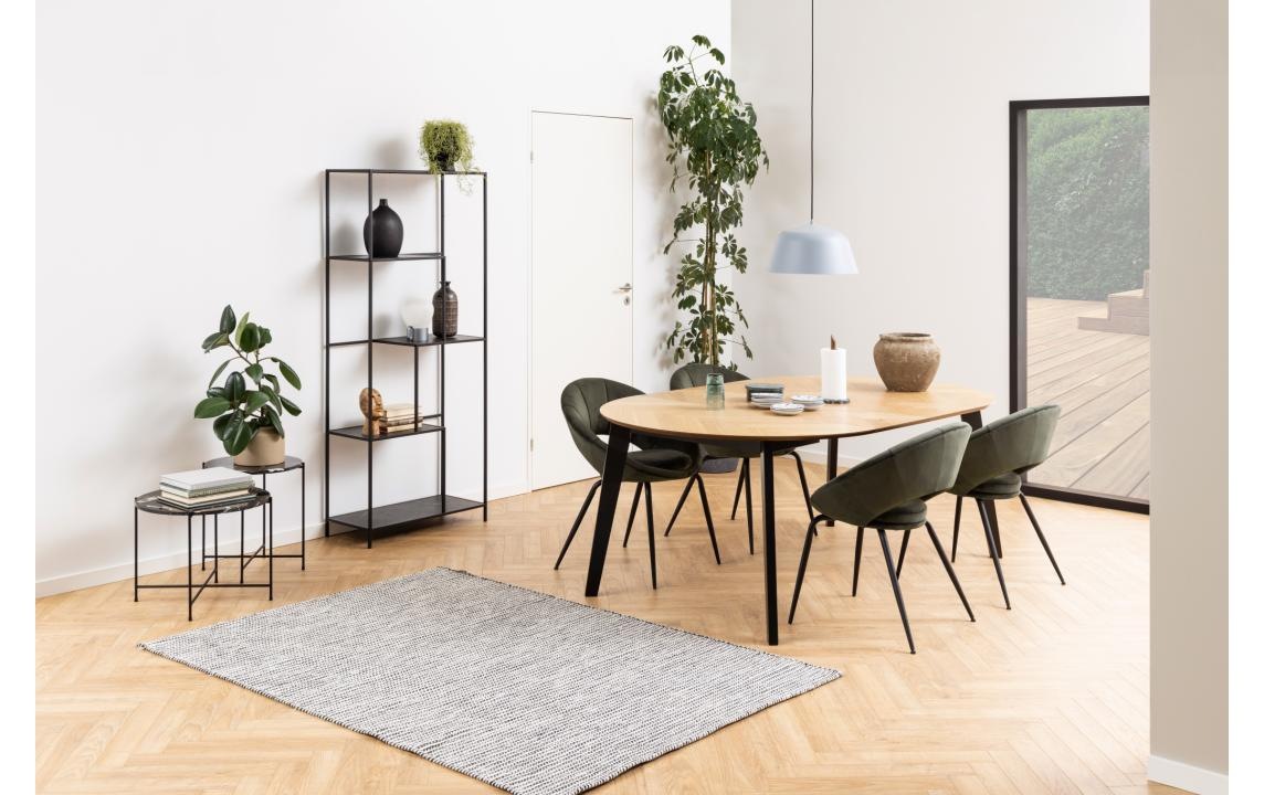 AC Design Beistelltisch »Avila« Ecktisch, rund, Tischplatte aus Marmorstein, T: 52 cm