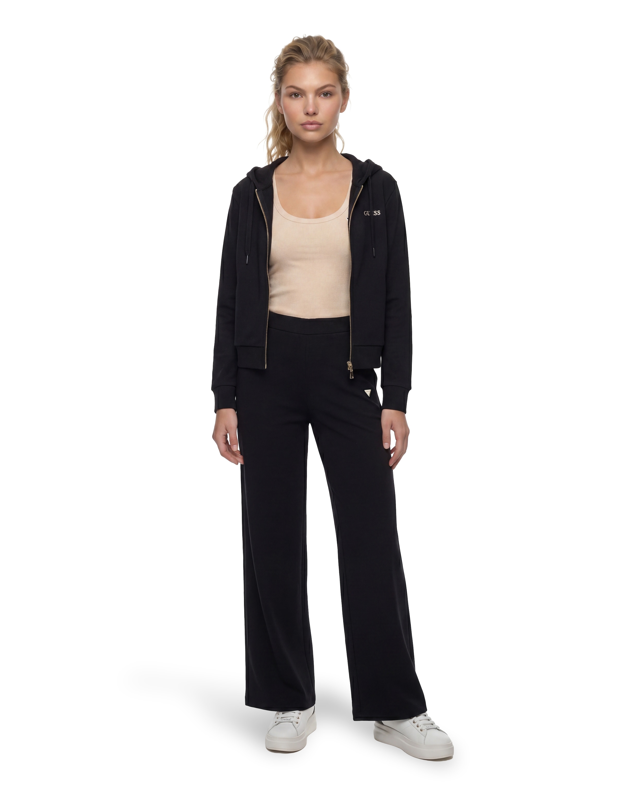 Guess Débardeur »COLETTE RIB TANK« aus Rippstrick, Viskosemix