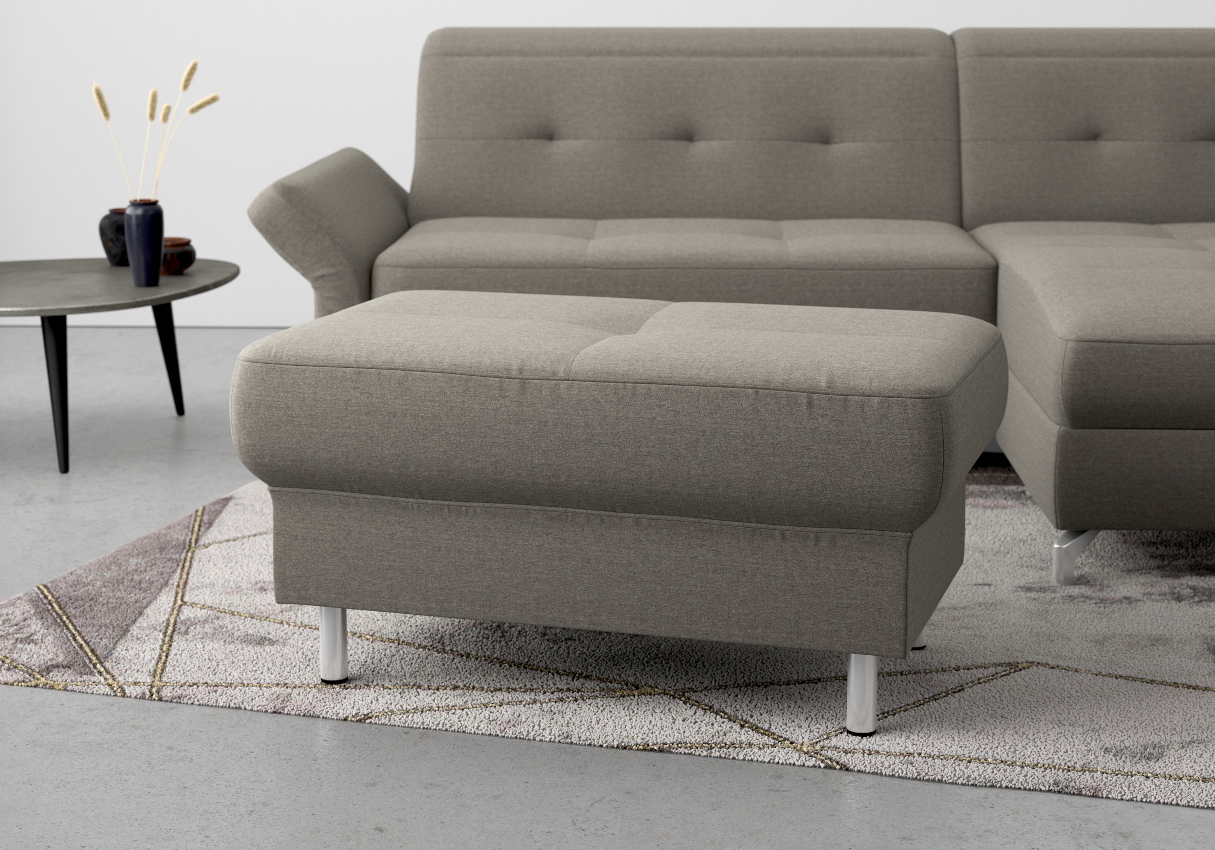 INOSIGN Polsterhocker »Maredo« Federkern-Polsterung, passend zur "Maredo"-Serie