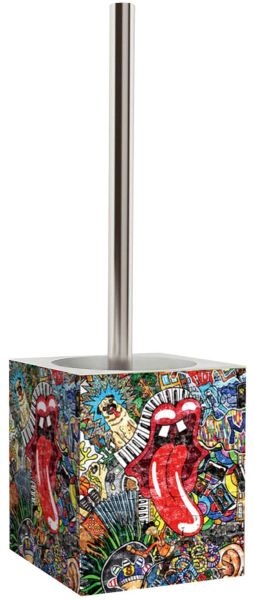 Sanilo Set d'accessoires de salle de bain »Graffiti«