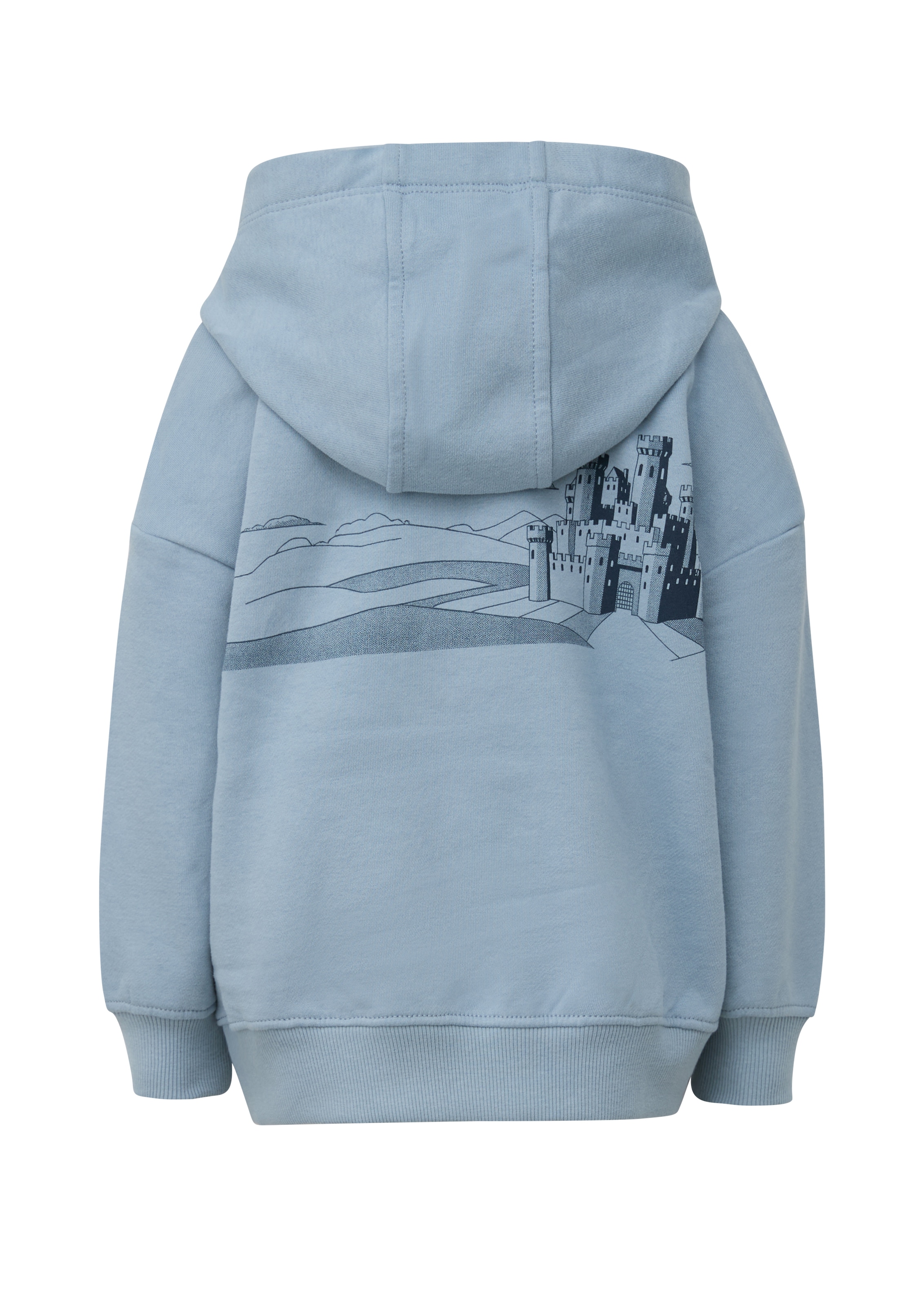 s.Oliver Junior Kapuzensweatshirt , mit grossem Rückenprint / für Boys
