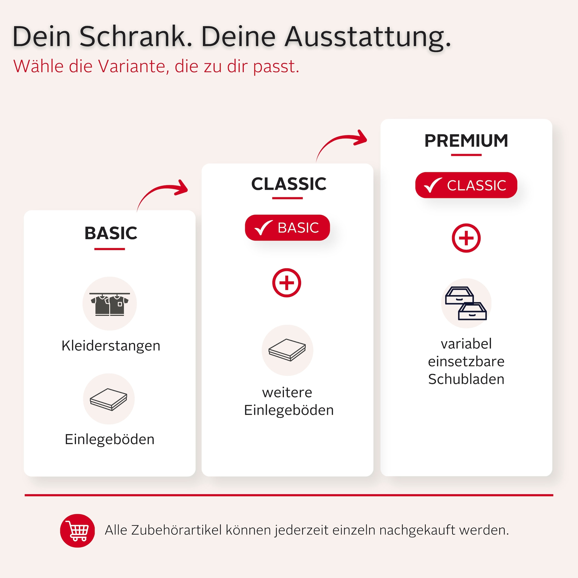 GOODproduct Kleiderschrank »Schrank Möbel Schlafzimmer Garderobe Mietswohnung WELTNEUHEIT NYLLA« PATENTIERTES SCHNELLMONTAGESYSTEM mit Glasrahmentüren MADE IN GERMANY