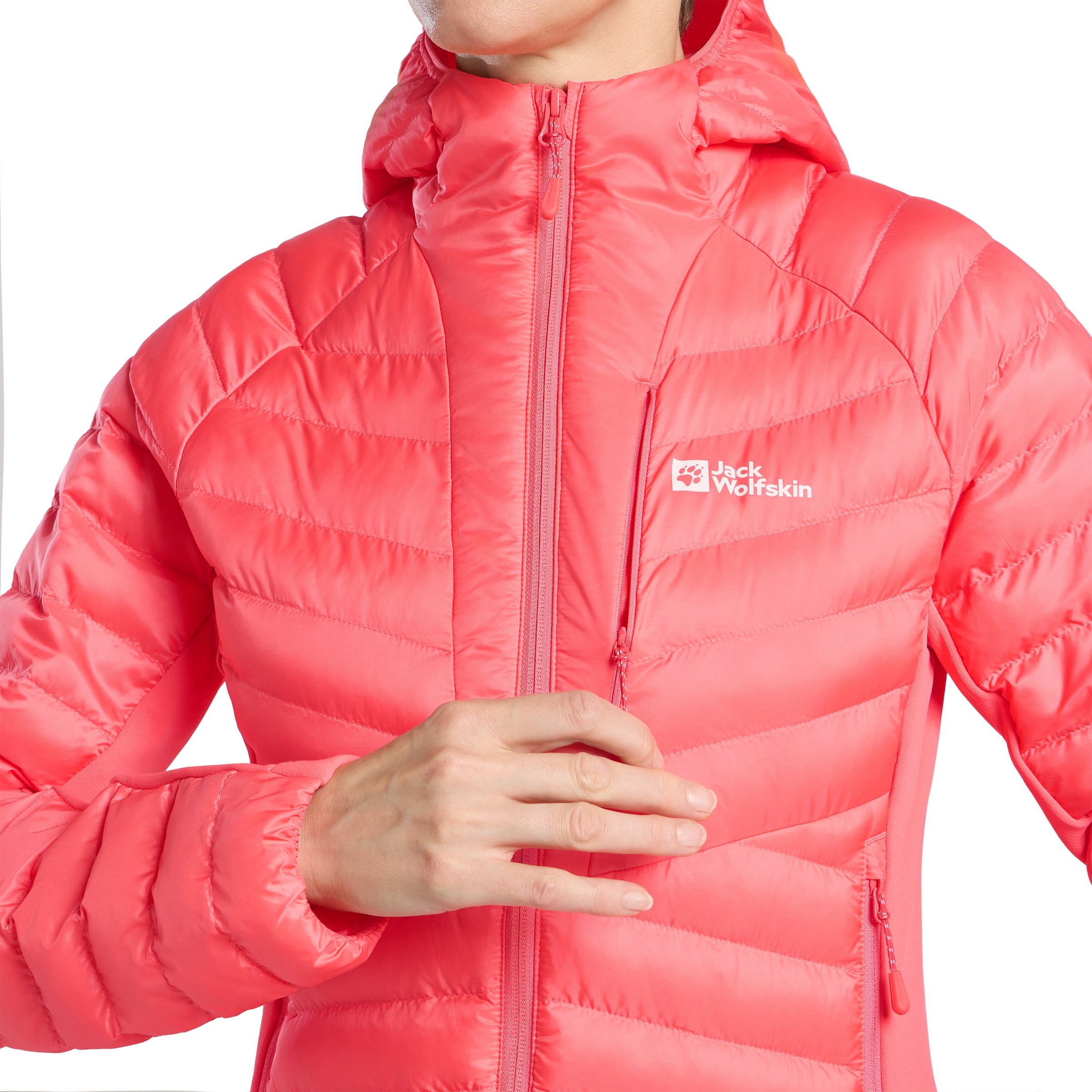 Jack Wolfskin »ROUTEBURN PRO INS JKT W« mit Kapuze