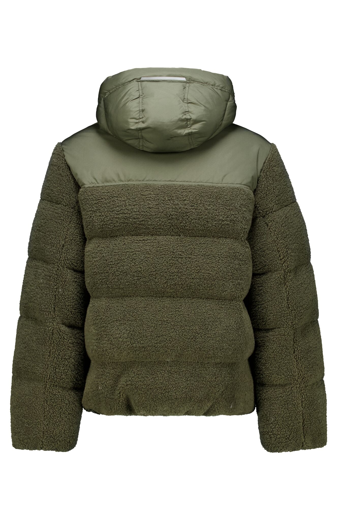 Garcia Veste matelassée avec capuche avec fourrure teddy pour garçons