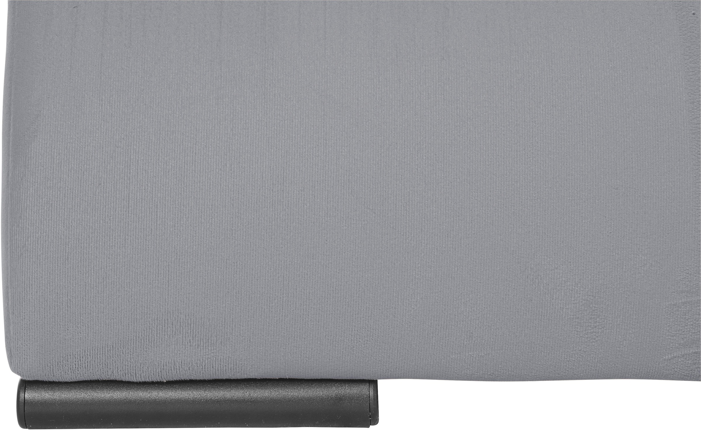 Home affaire Tabouret rembourré »Win, B: 97 cm - OTTO. Verlässliche Qualität.« mit schwarzen Metallfüssen, frei im Raum stellbar