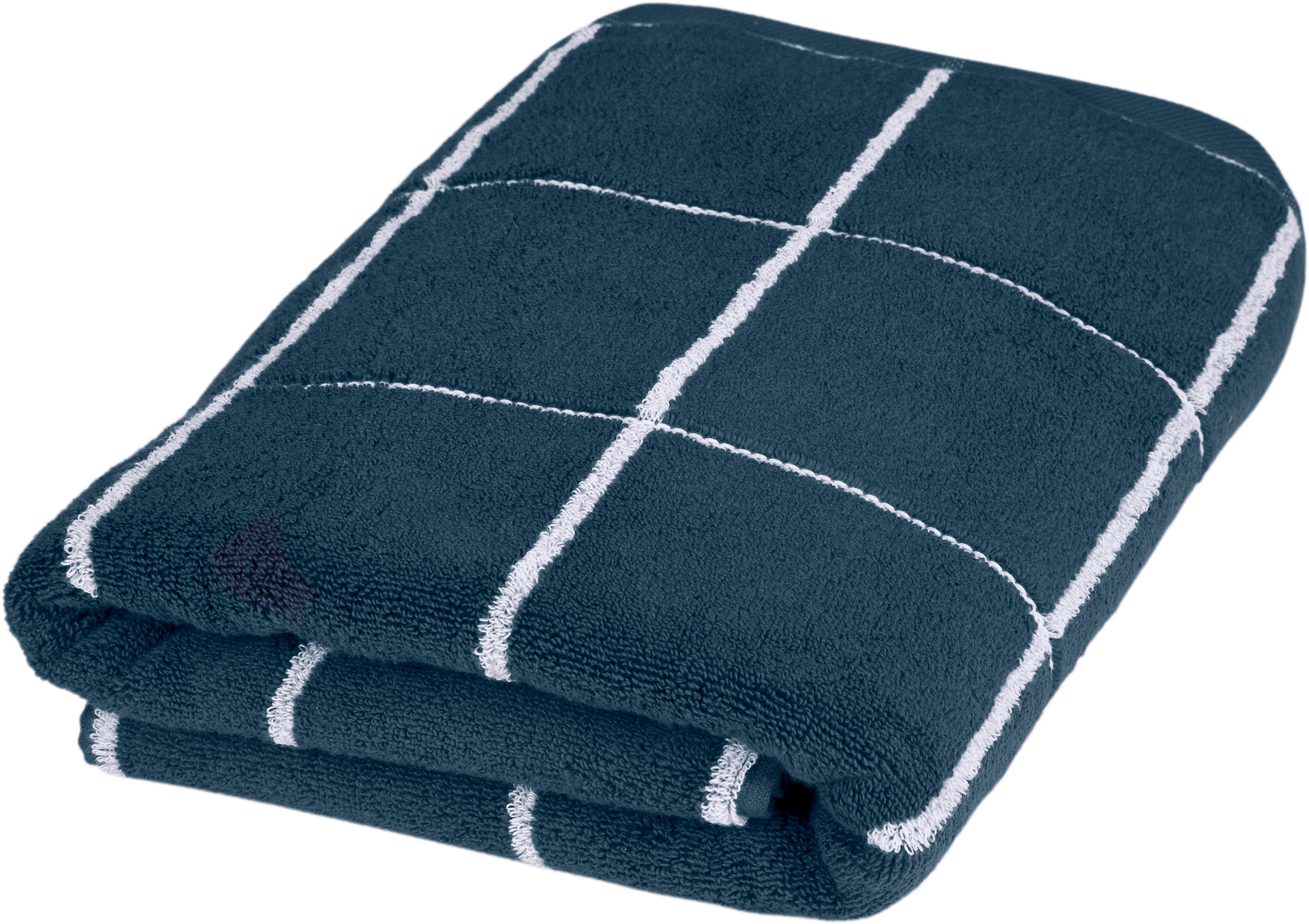 ROSS Duschtuch »Cashmere Überkaro« 100% Baumwolle, kariert, in modischen Karo Farben