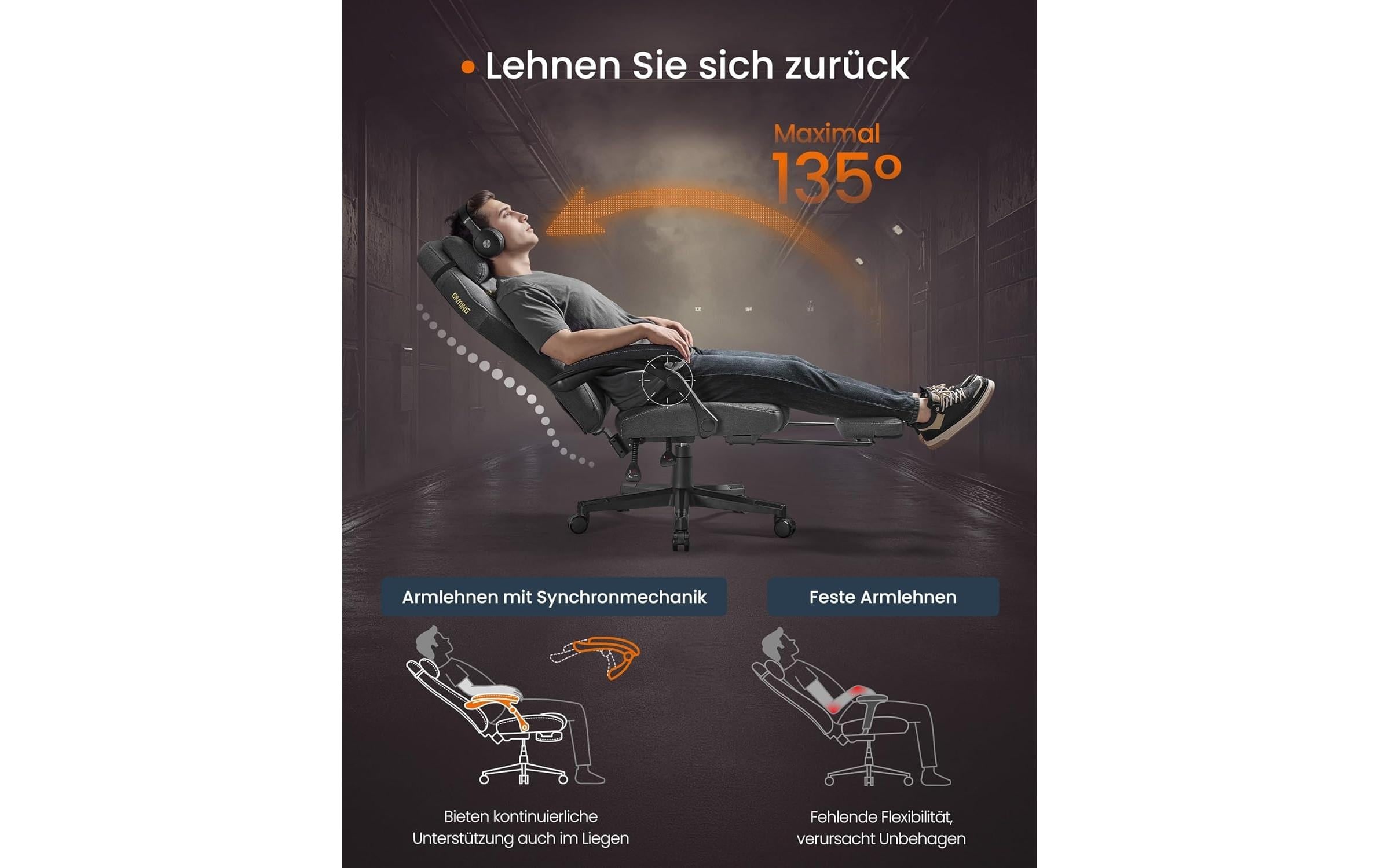 SONGMICS Chaise de bureau »Cyrus« ()