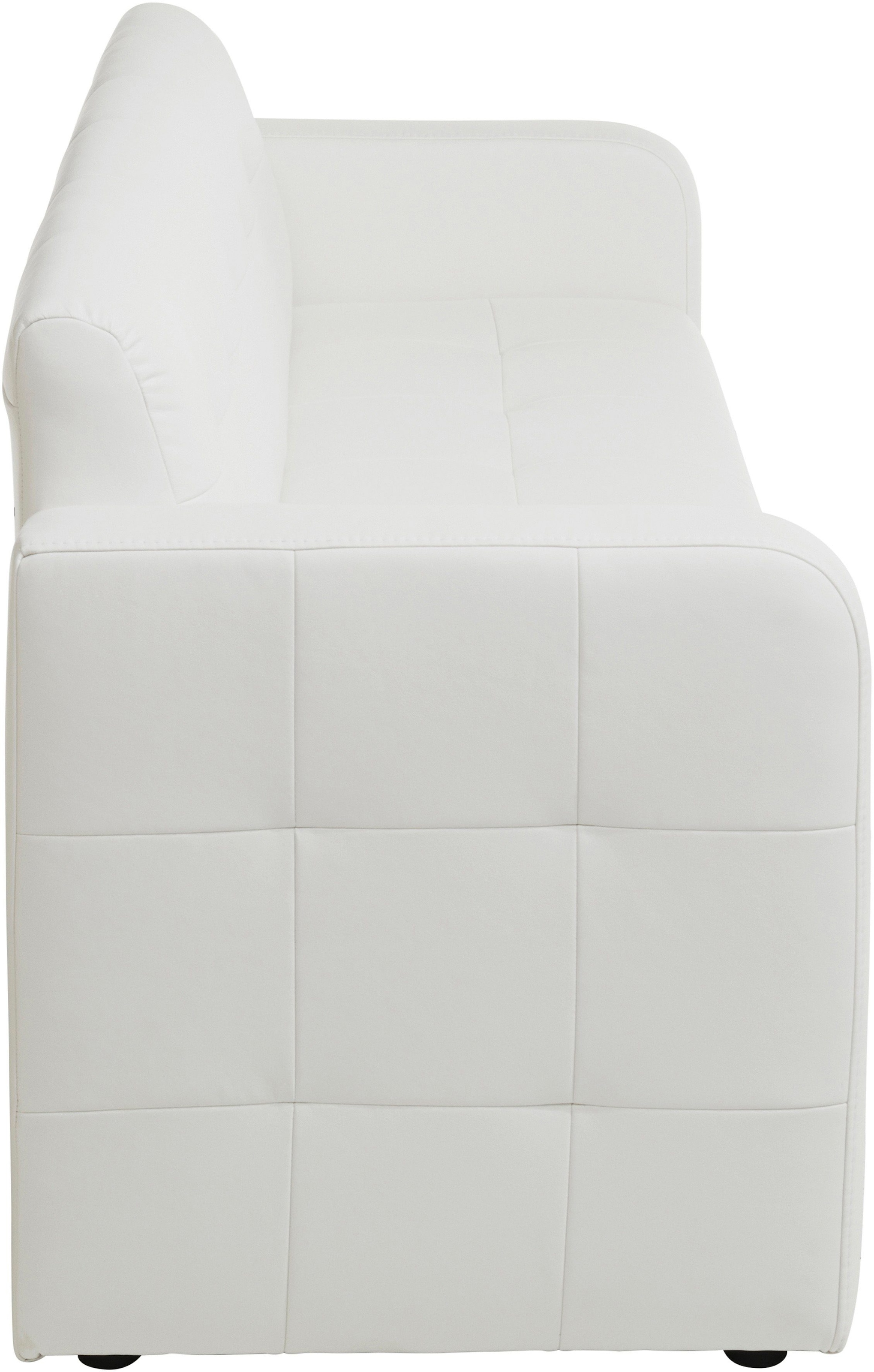 exxpo - sofa fashion Banc »Barista Küchensofa, kompakte Stellmasse, Sitzhöhe 49cm« avec dossier