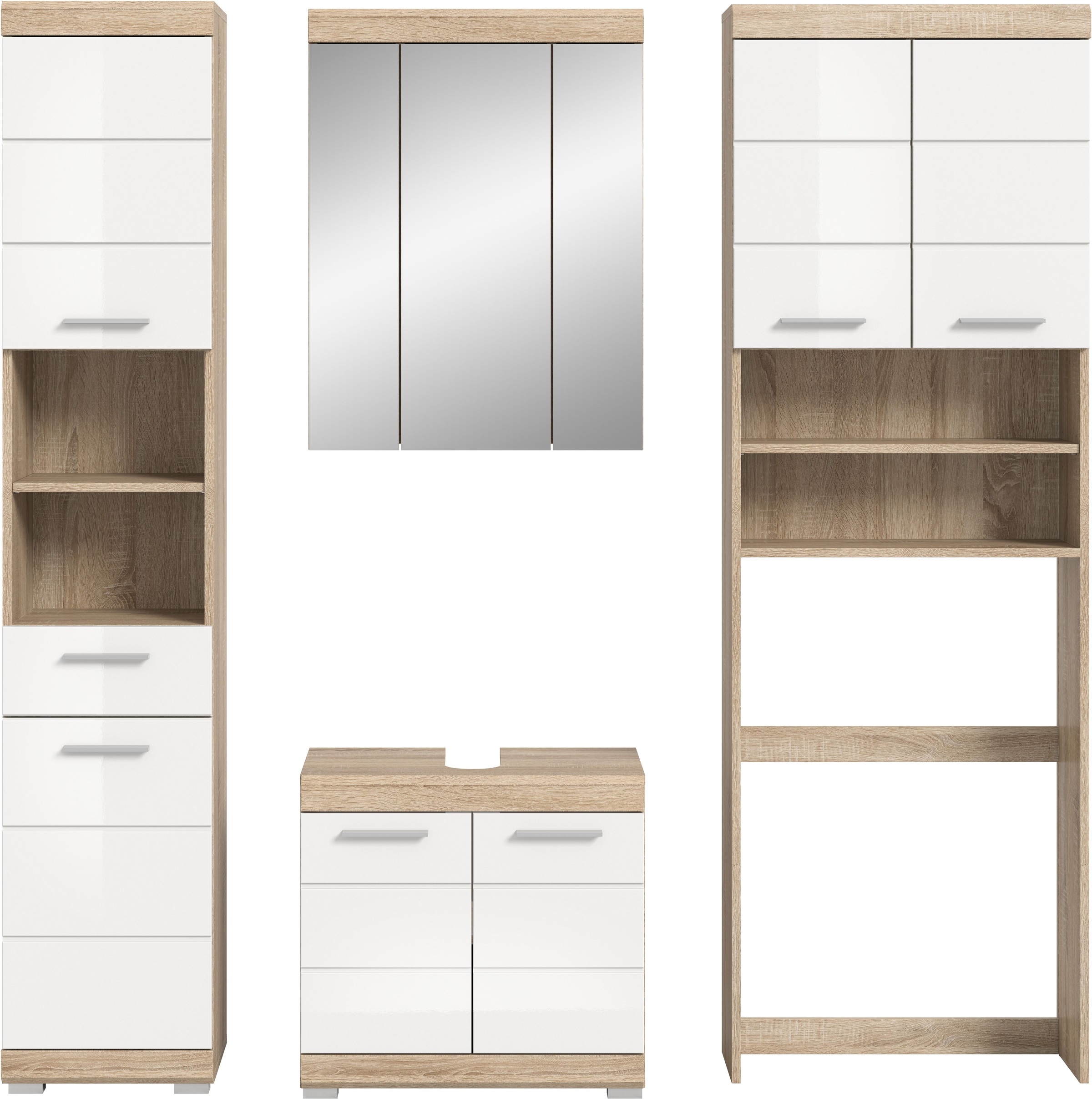 INOSIGN Badmöbel-Set »Siena, 4 teilig, bestehend aus:« Set, TOPSELLER!, 4 Stk. tlg.