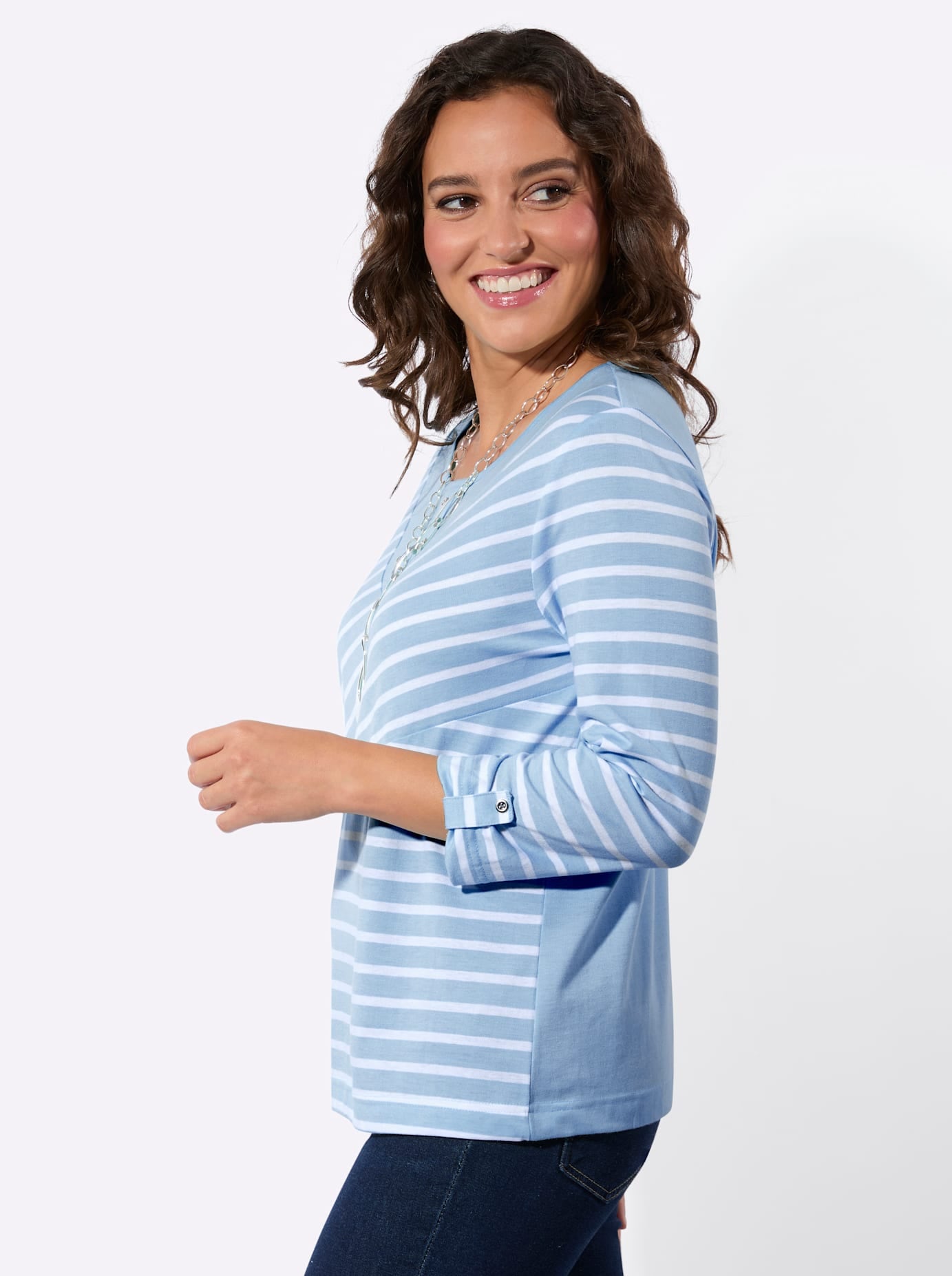 Casual Looks T-shirt à manches 3/4 »Ringelshirt« 1 pièces