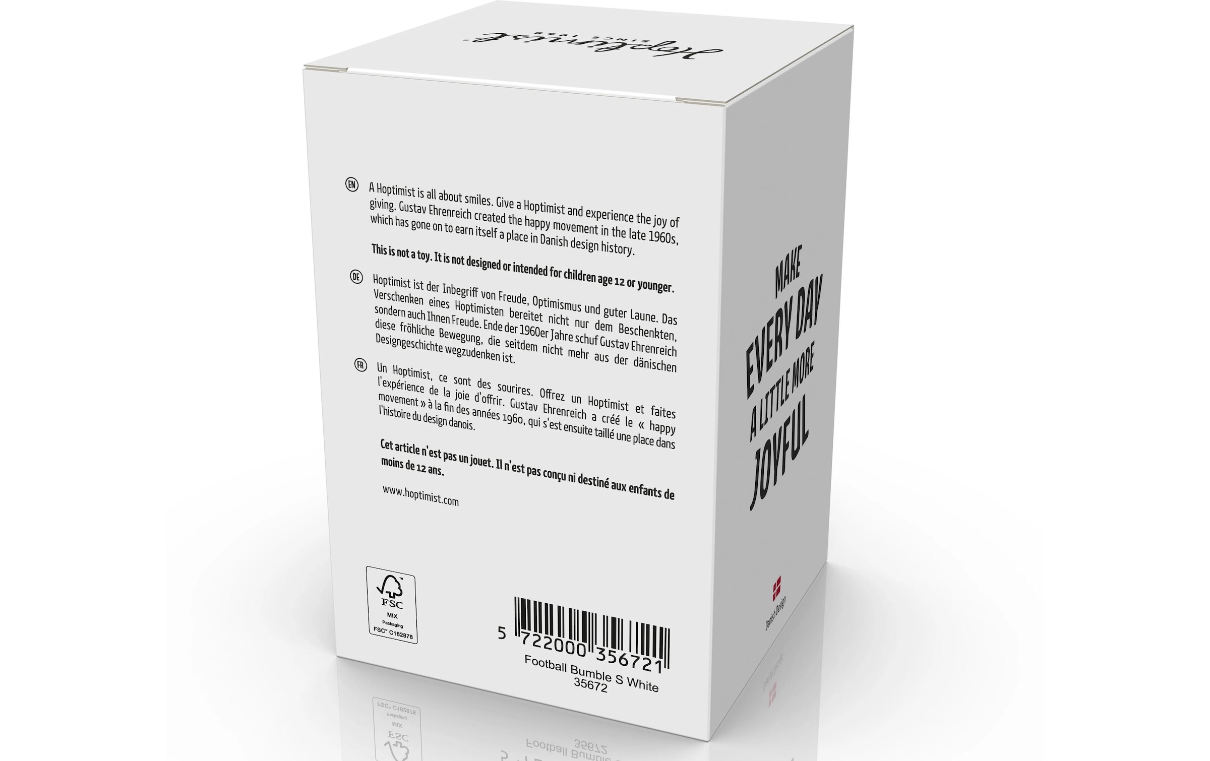 HOPTIMIST Dekofigur »Fussball Bumble 7,6 cm«