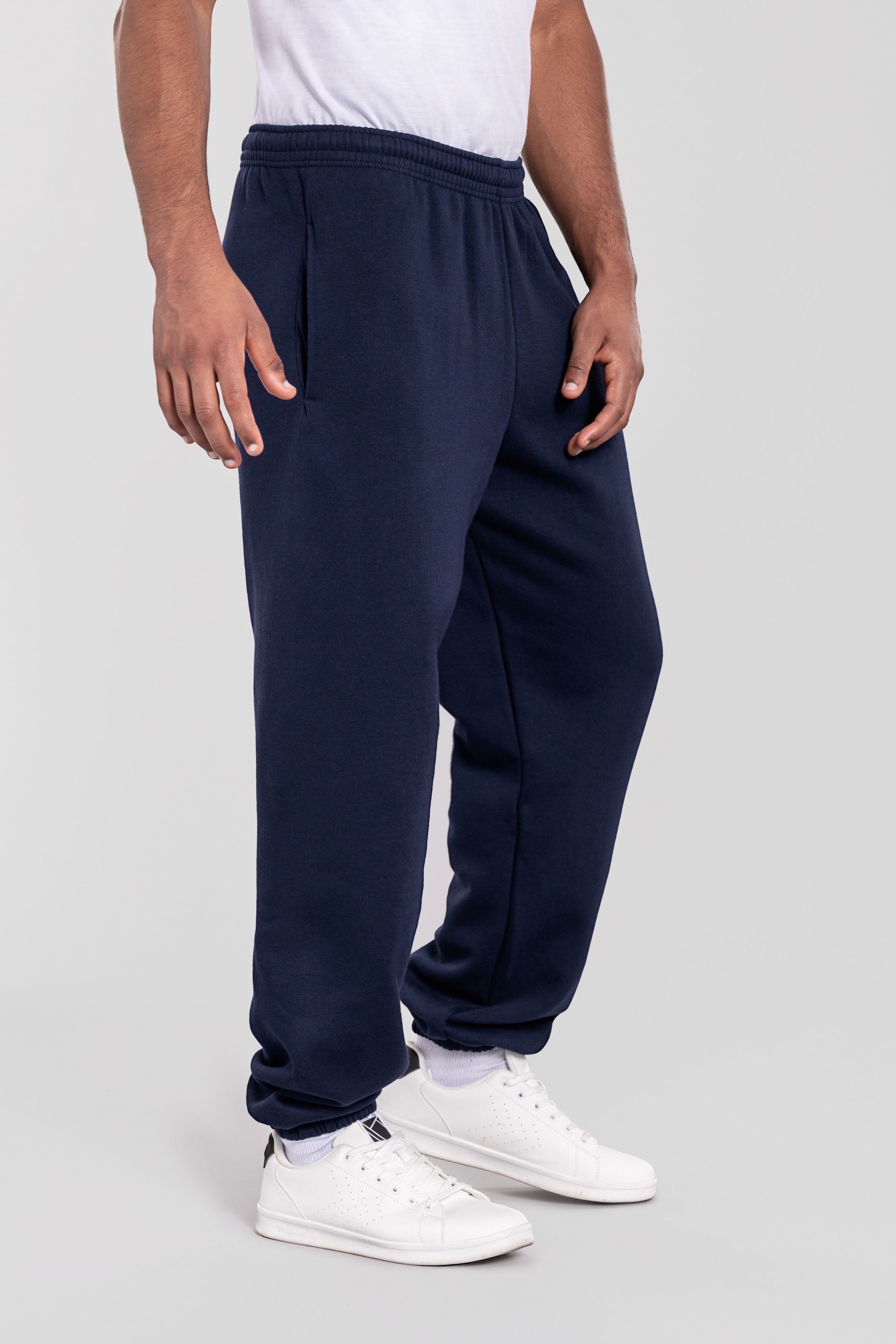 Fruit of the Loom Pantalon de jogging »Iconic Premium Jog Pants Cuff«  Aspect chiné, avec poches fendues, pour adolescents et adultes,