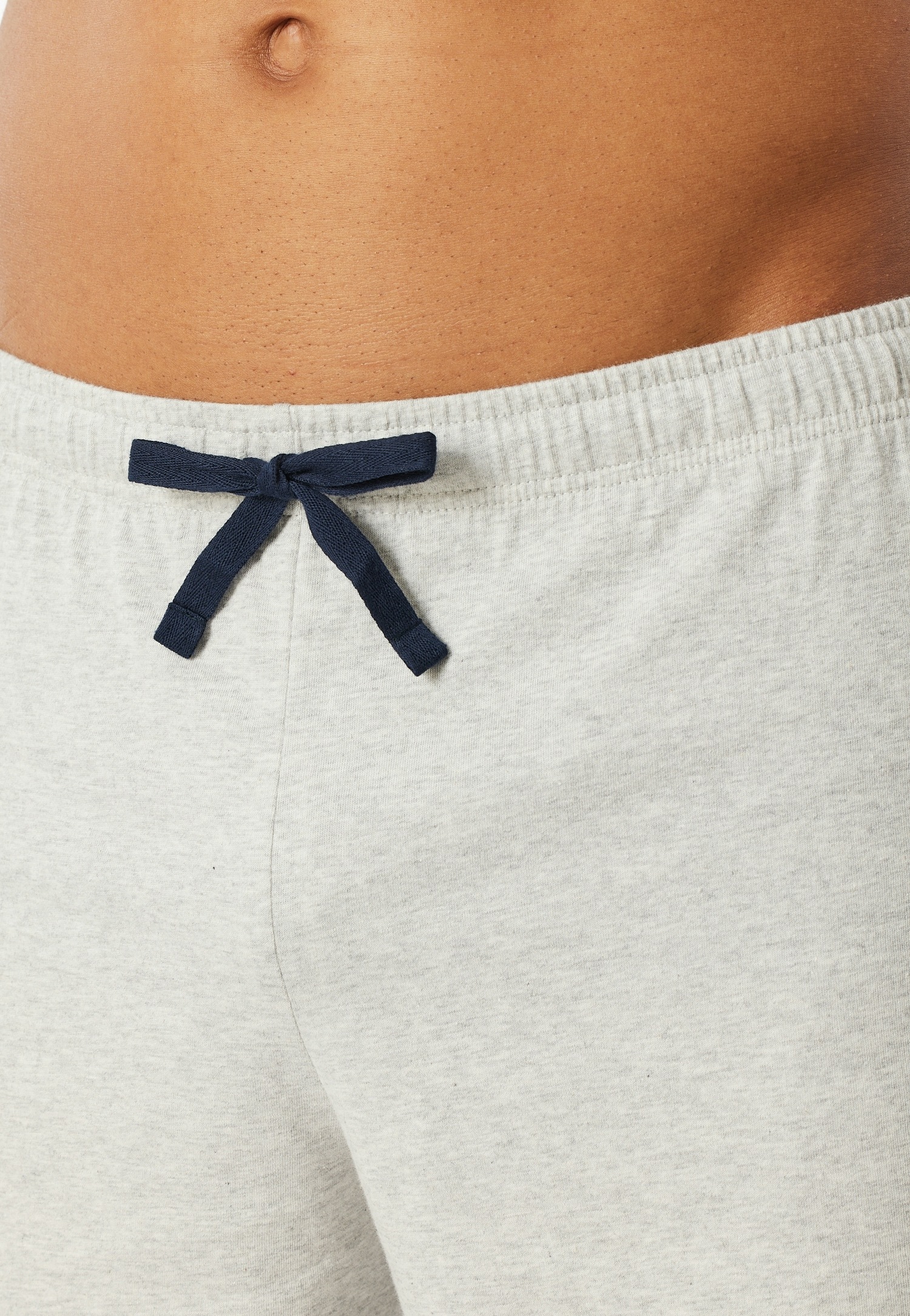 Schiesser Shorty »Casual Nightwear« 2 pièces Shirt mit V-Ausschnitt und platzierten Ringeln