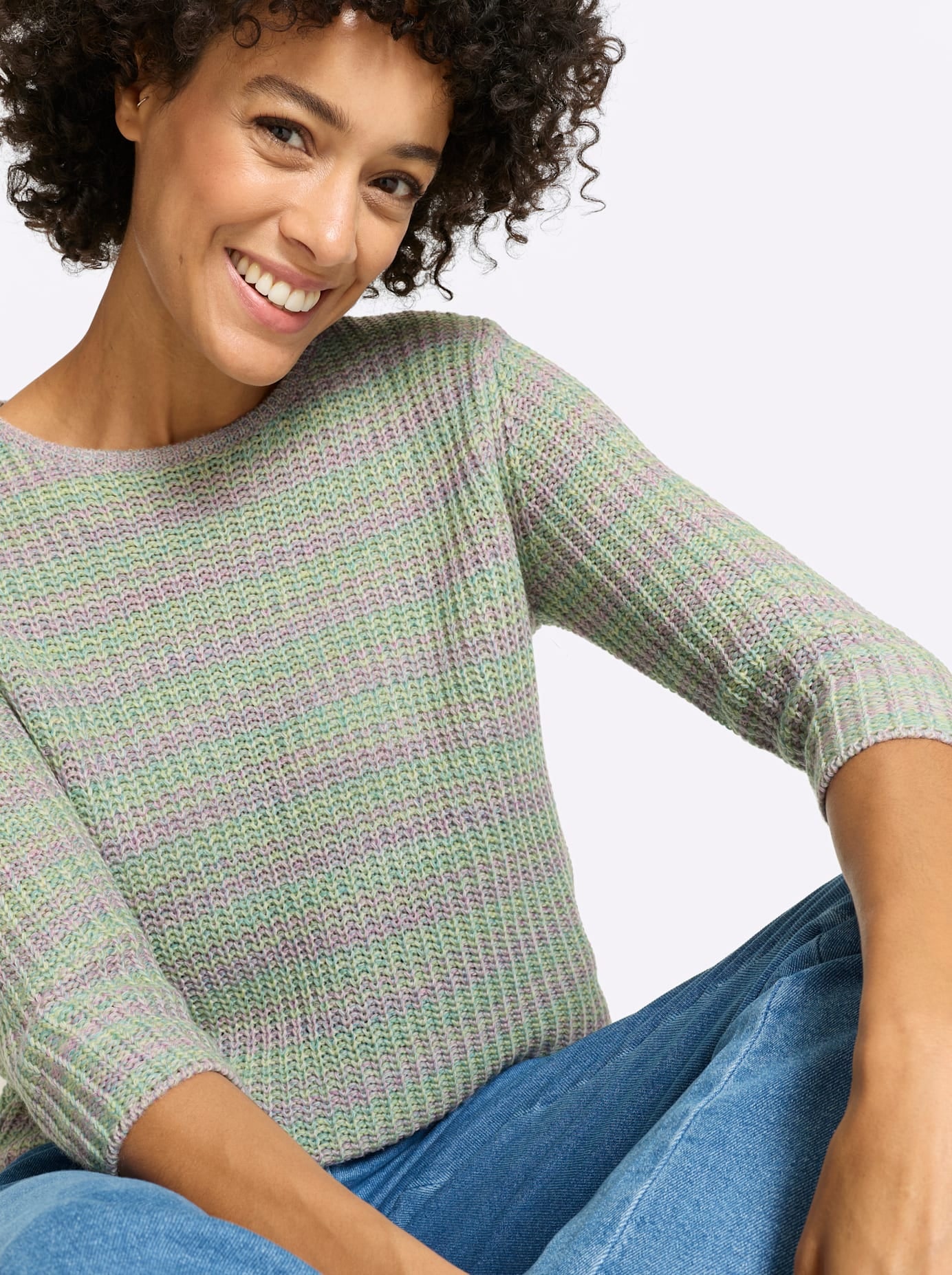   Pull en tricot »3/4-Arm-Pullover«