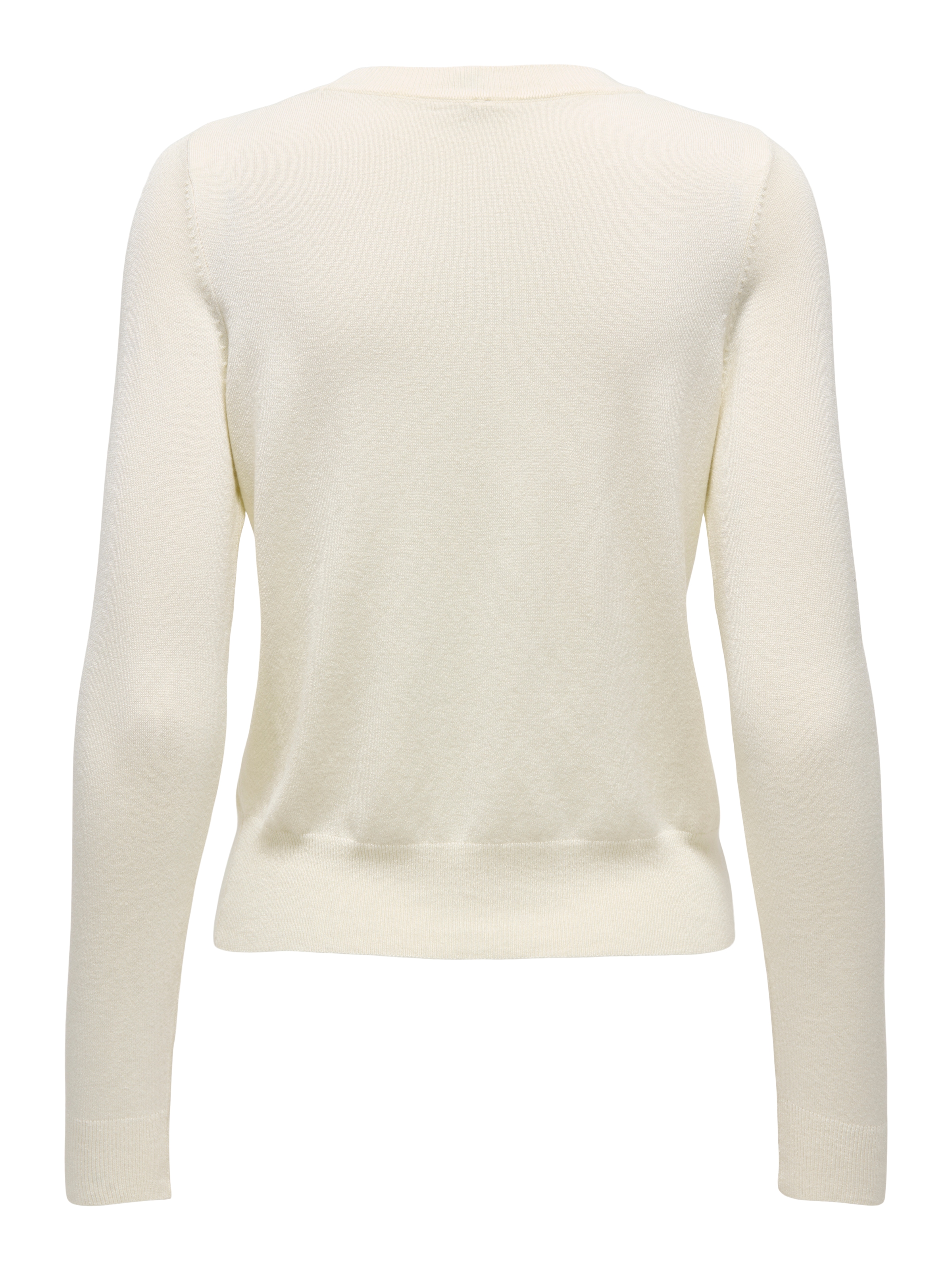 ONLY Rundhalspullover »ONLVENICE LIFE LS PEEKABOO BLING CC KNT«