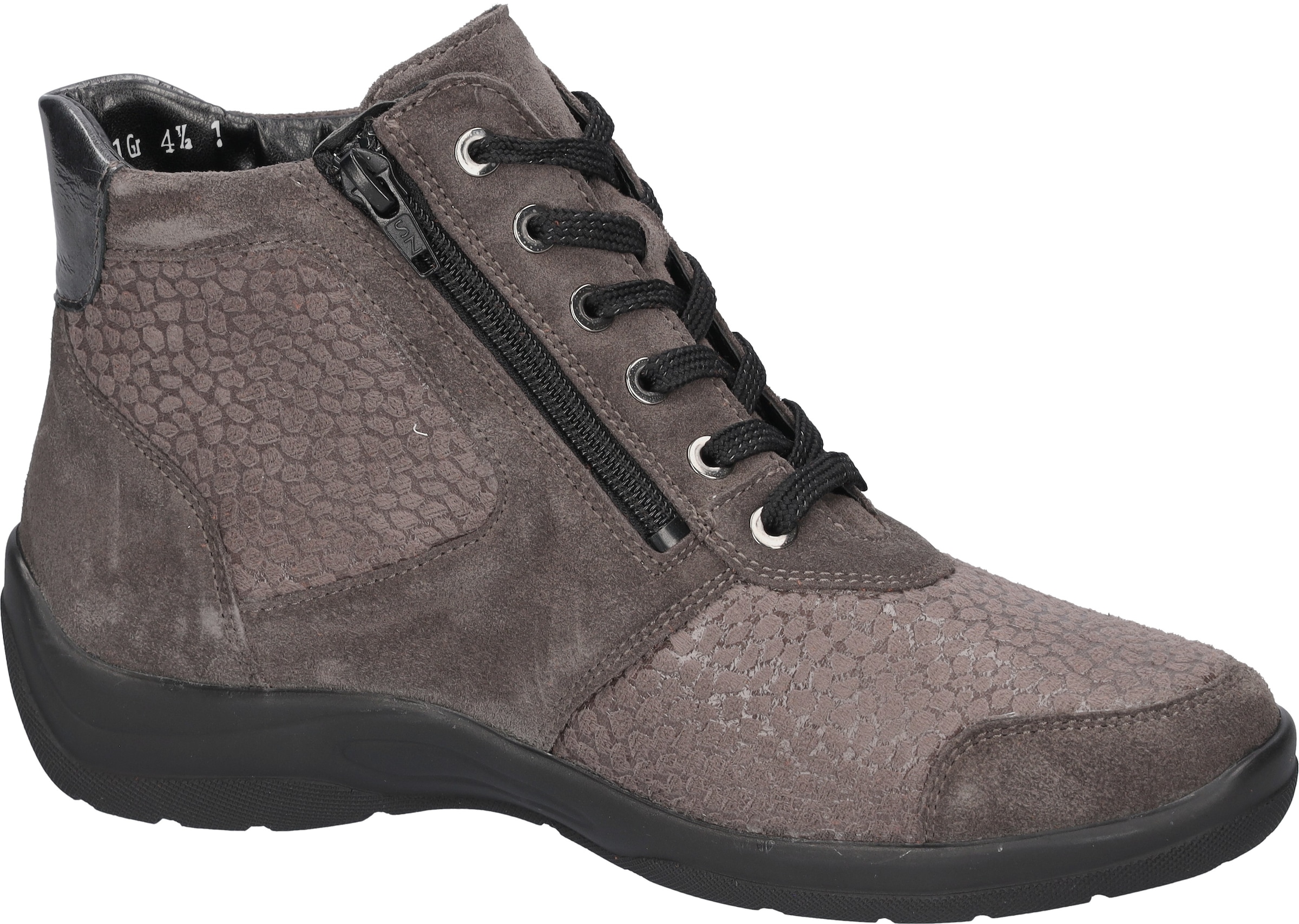 Waldläufer Bottines à lacets »HESNA«  Chaussure confortable, bottine avec fermetures éclair, largeur H