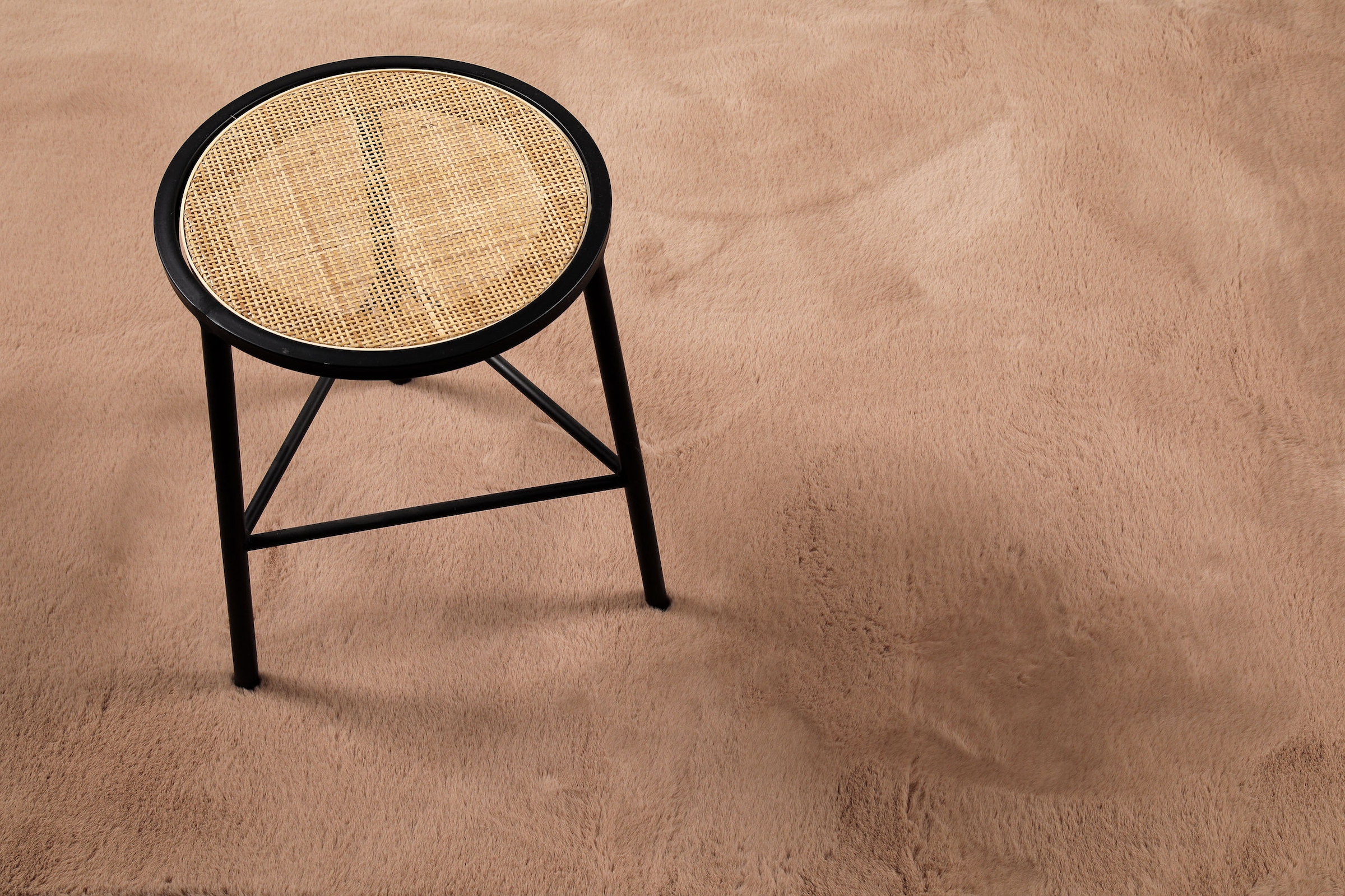 Esprit Hochflor-Teppich »Alice ESP-4377 , Kunstfell« rechteckig 25 mm Höhe Kaninchenfell-Haptik, besonders weich und dicht, für alle Räume