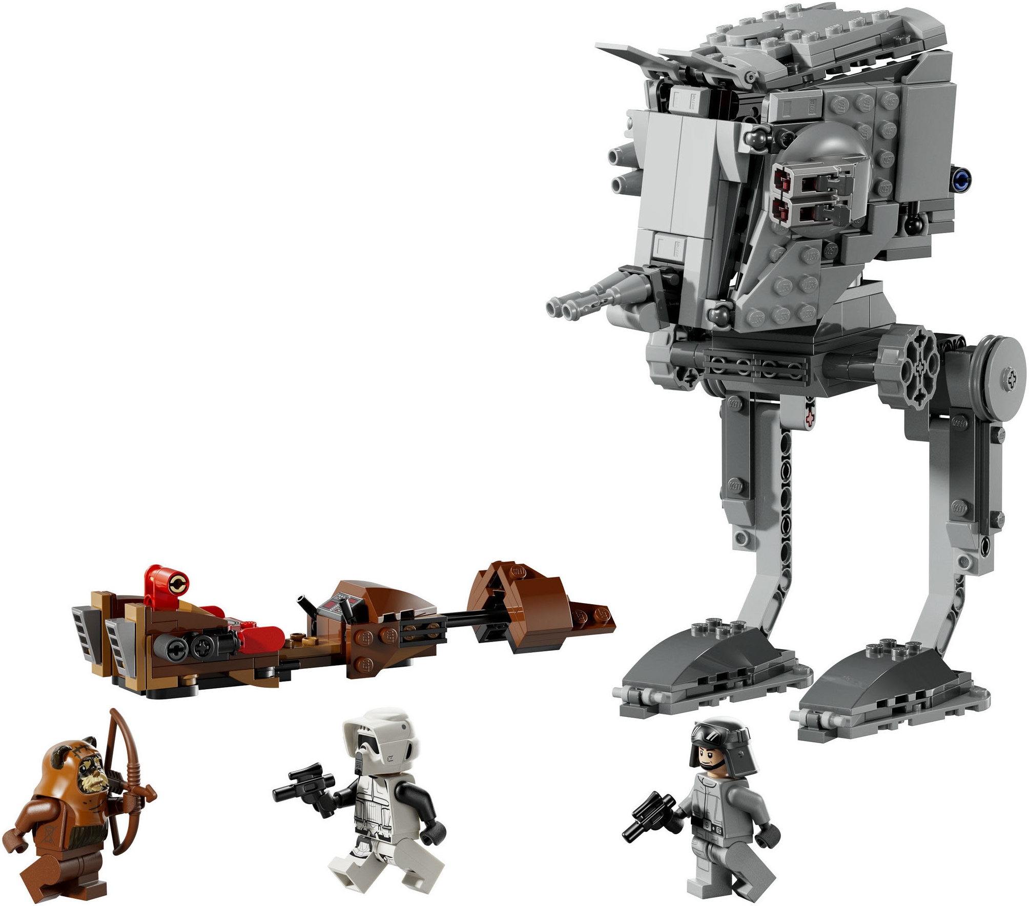 LEGO® Pions de construction »SMART Play: AT-ST Angriff auf Endor (75424), LEGO Star Wars ™« Mit SMART Brick kombatibel (nicht im Lieferumfang enthalten)