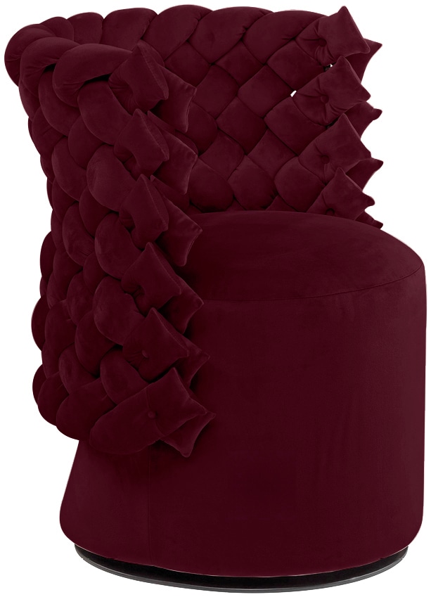 CALIA ITALIA Fauteuil »GIUGGIOLA Extravaganter Designsessel« Drehsessel, wahlweise mit Drehfunktion