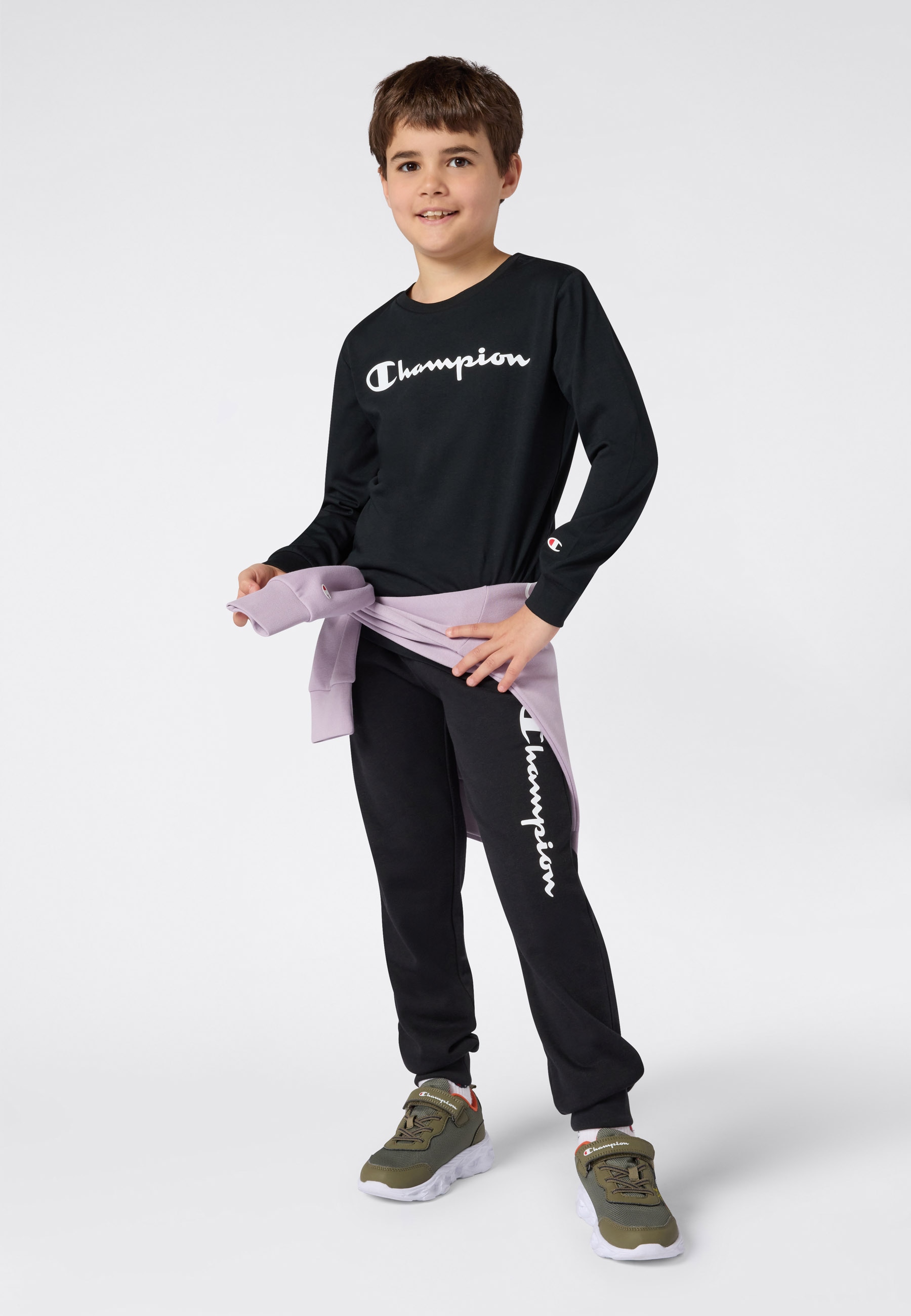 Champion T-shirt à manches longues »BASICS Long Sleeve Shirt Large Logo« 1 tlg. für Kinder