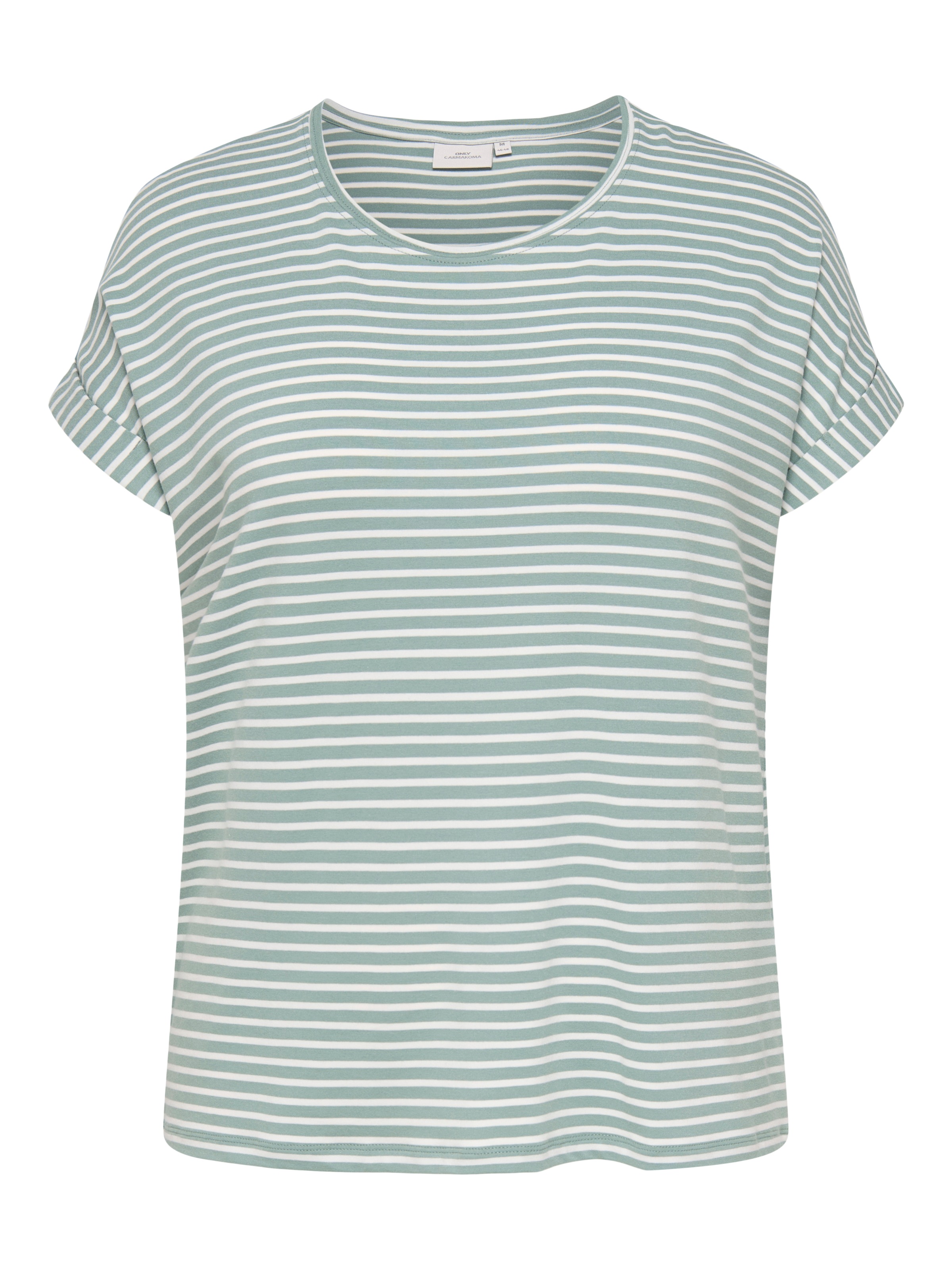 ONLY CARMAKOMA T-shirt à manches courtes »CARMOSTER STRIPE S/S O-NECK TOP JRS NOOS«