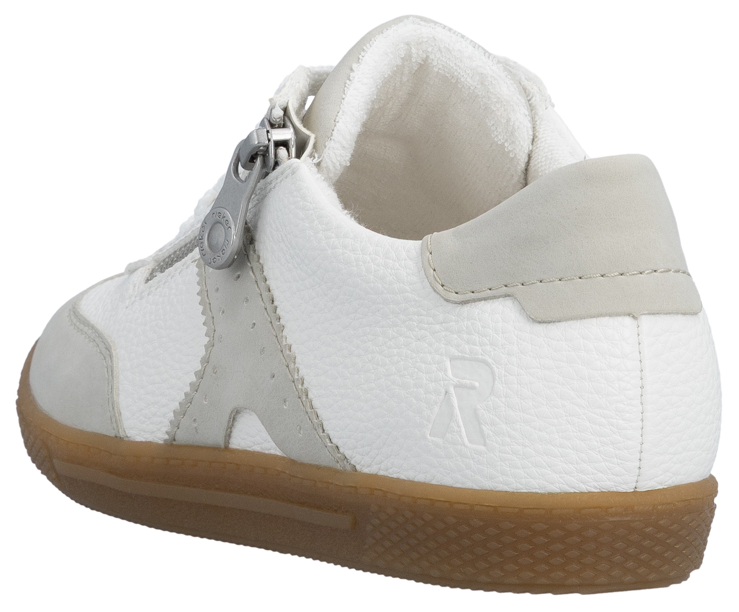 Rieker Sneakers  Halbschuh, Freizeitschuh, Schnürschuh mit Reissverschluss