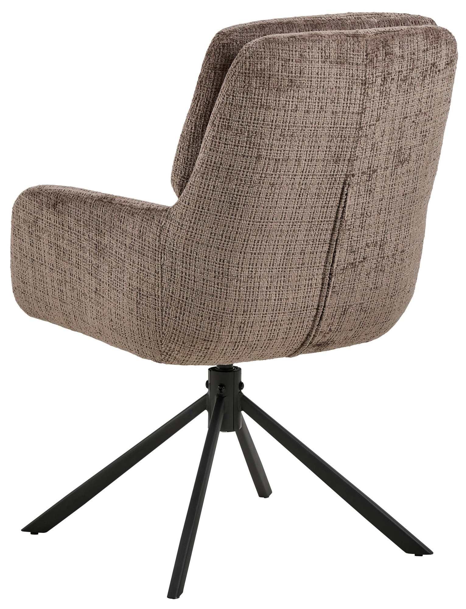 ACTONA GROUP Chaise de salle à manger »Edgar, Polsterstuhl, Stuhl« (Ensemble) 2 cuisChaise, tissu, forme en L, accoudoirs, fonction pivotante et basculante, FSC™