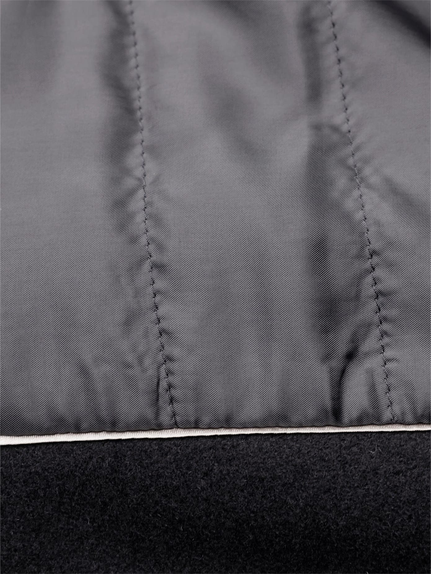 CREATION L PREMIUM Veste en laine ohne Kapuze