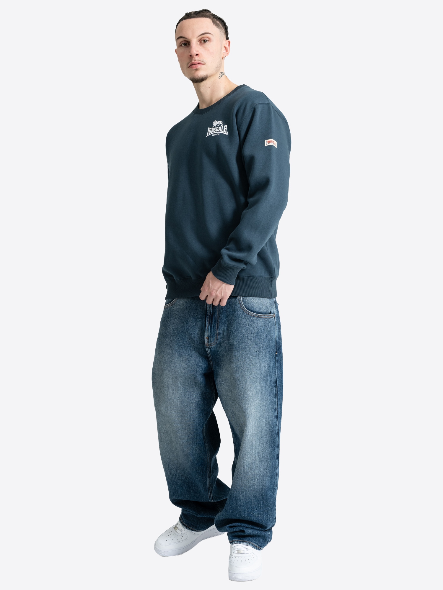 Lonsdale Sweat-shirt »HAIGHTON«, sportlicher Stil, für entspannte Freizeitmomente

