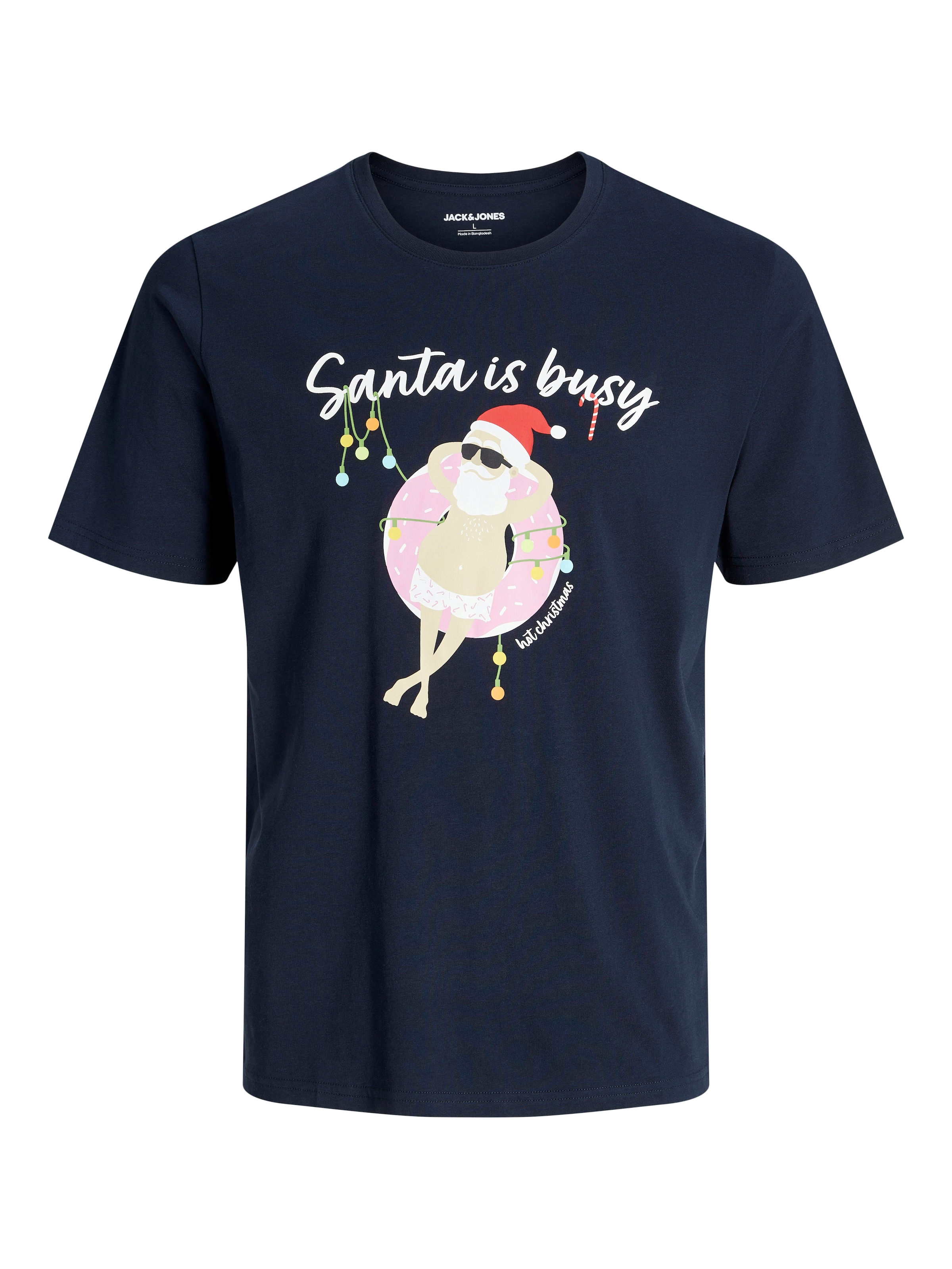 Jack & Jones PlusSize Kurzarmshirt »JJCHRISTMAS TEE SS CREW NECK PLS«