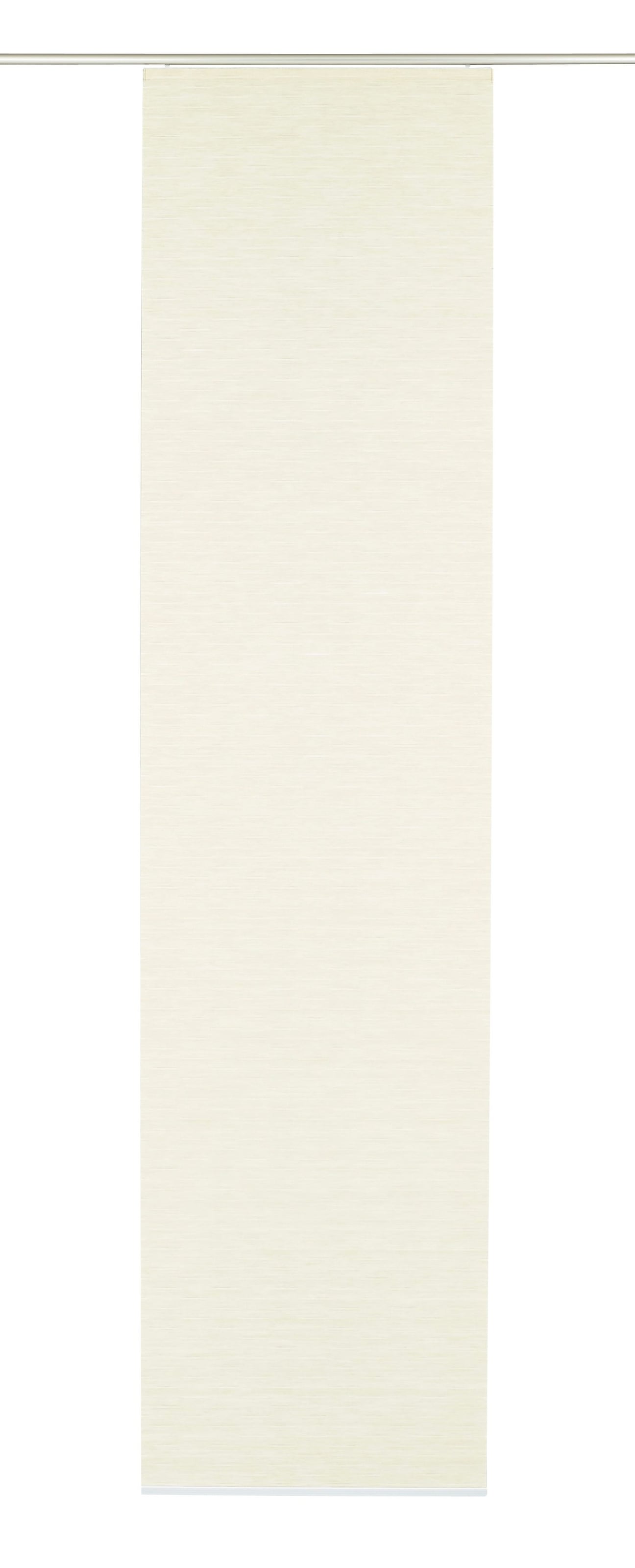 GARDINIA Schiebegardine »Flächenvorhang Natur-optik« Klettband 1 Stk. tlg. ohne Paneelwagen