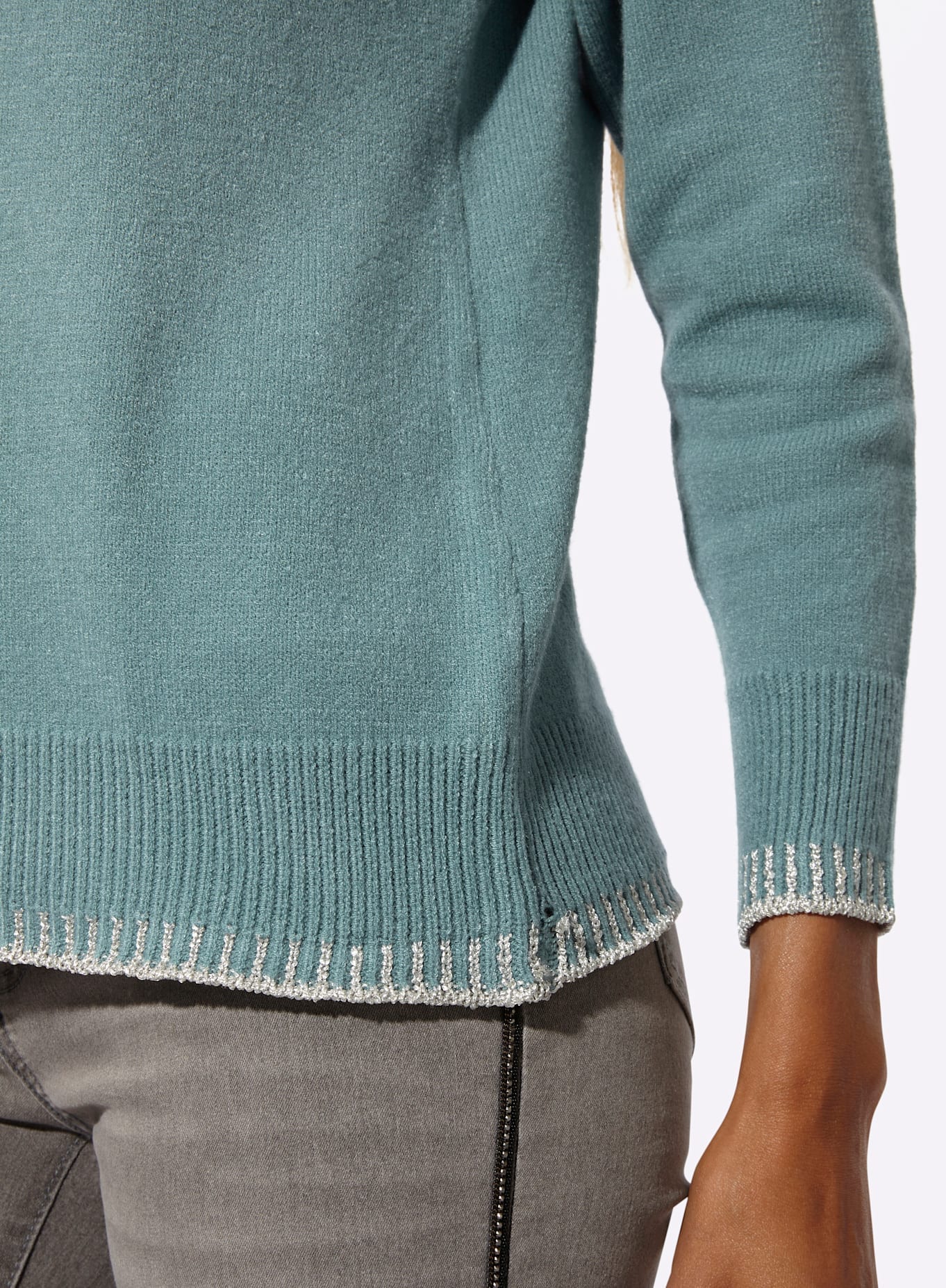 creation L Pull à col rond »Modal-Mix-Pullover«