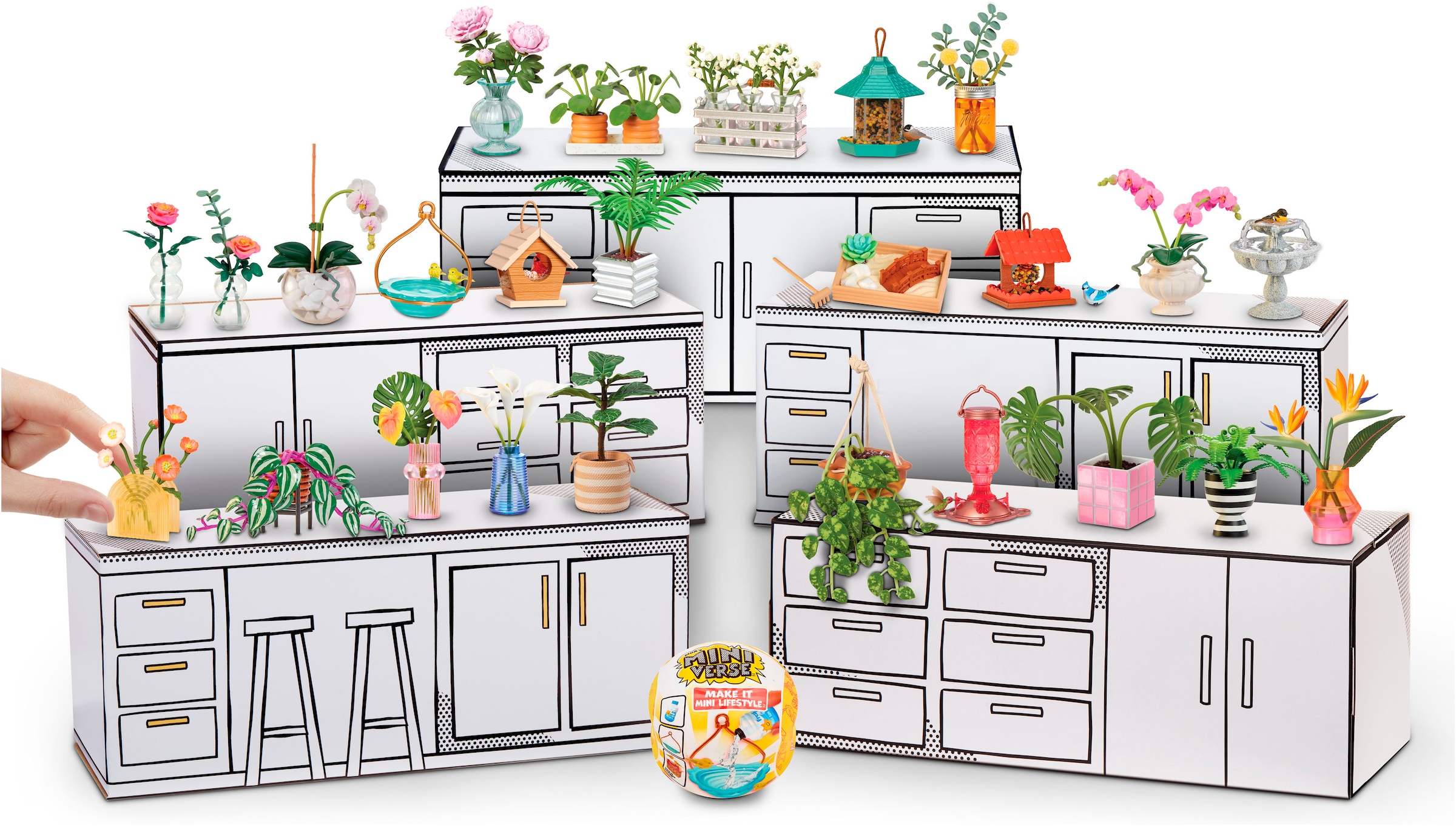 MGA ENTERTAINMENT Set créatif »MGA's Miniverse - Make It Mini Lifestyle Home Series 1B«