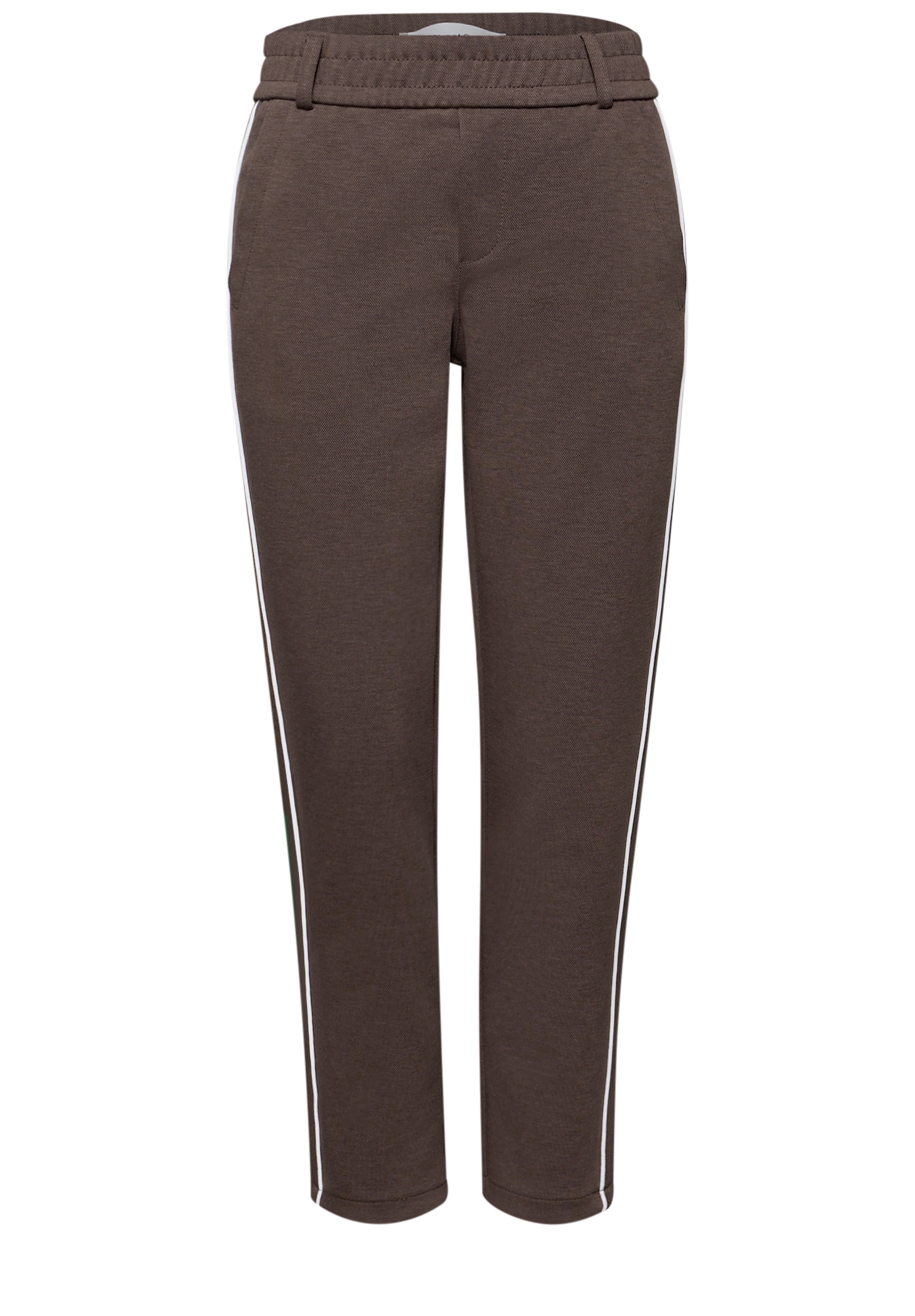 STREET ONE Stoffhose »Style Bonny Piqué«  mit Tape-Detail