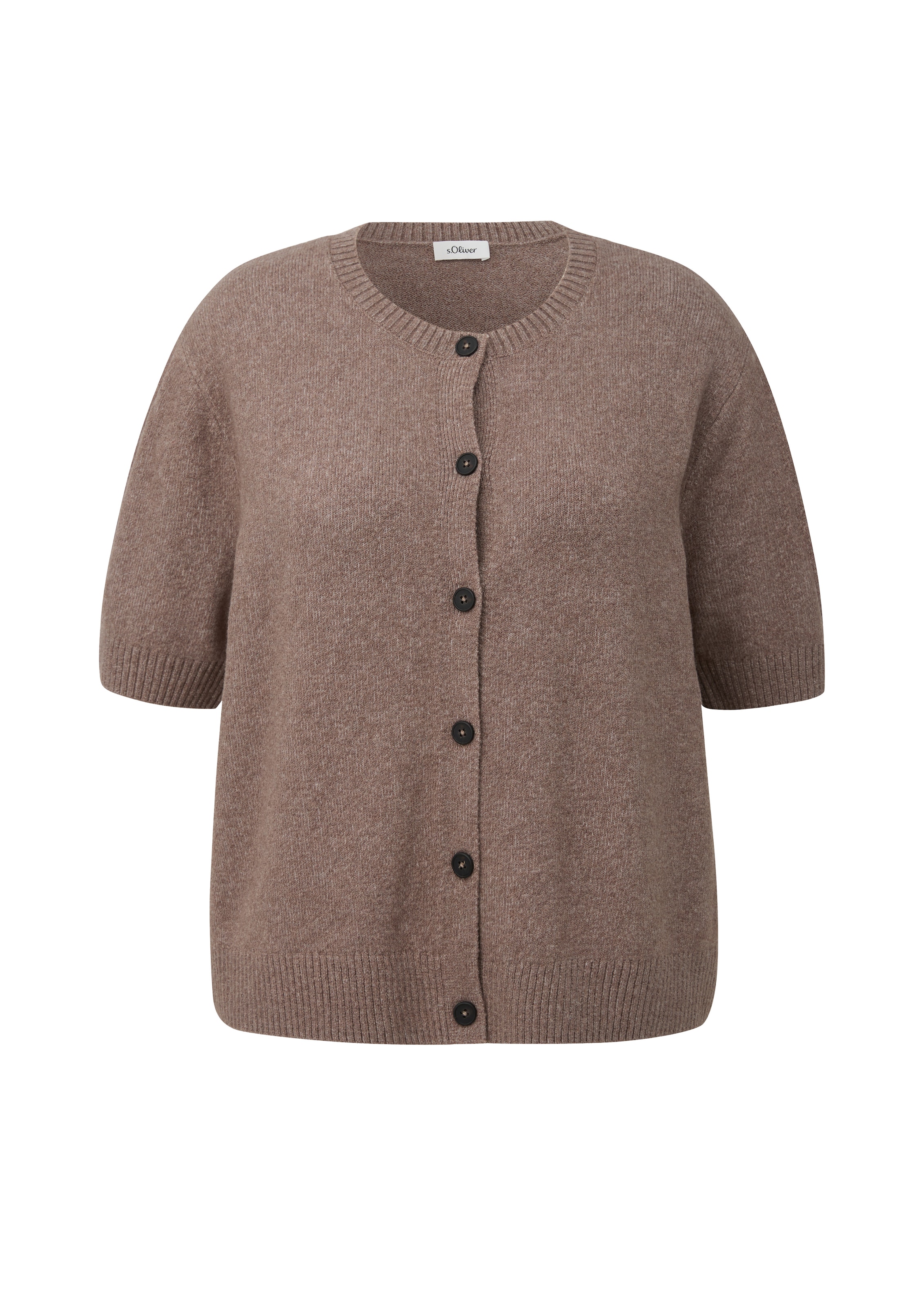 s.Oliver CURVE Veste en tricot Halbarm Cardigan / Strick / Grosse Grössen