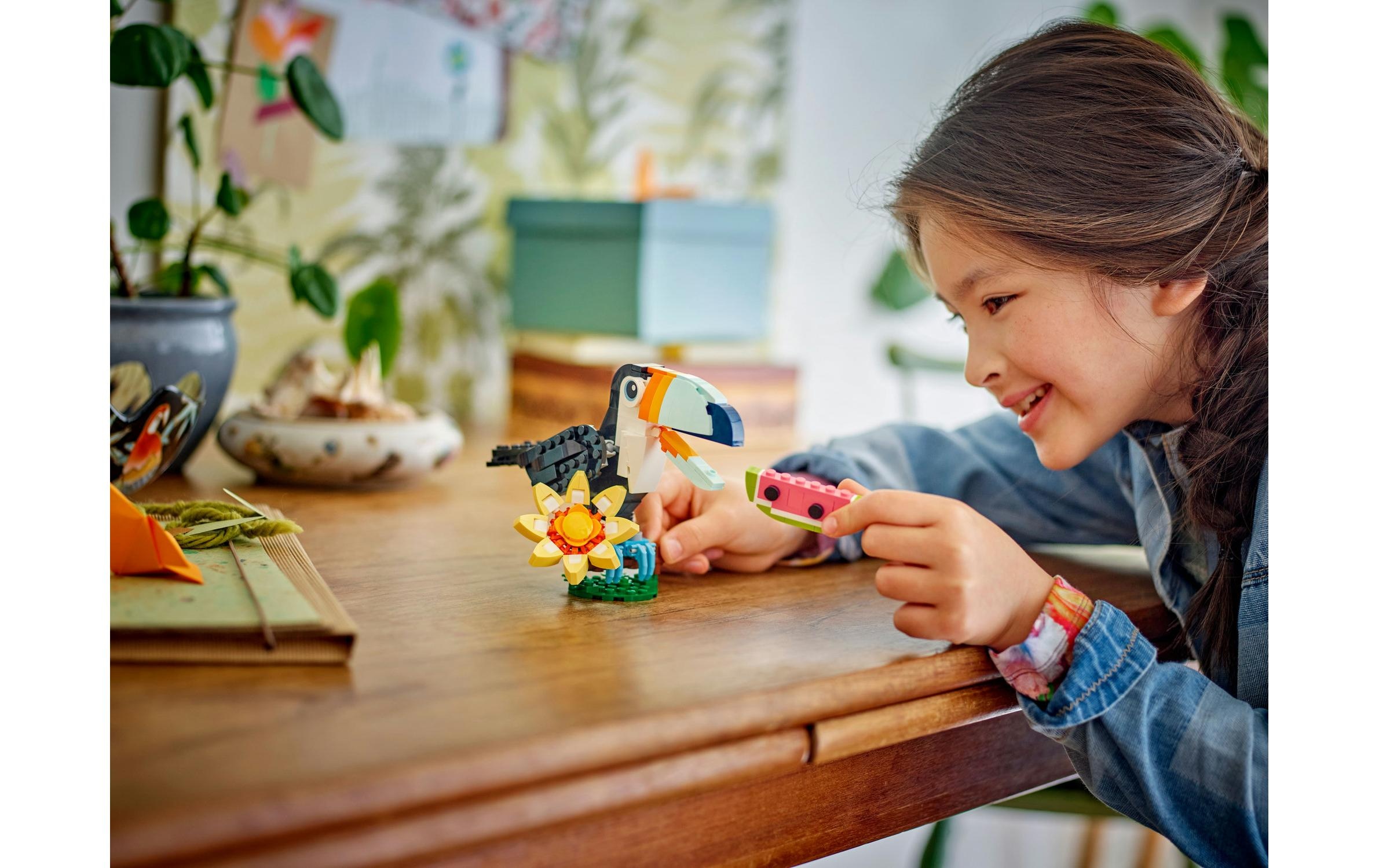 LEGO® Spielbausteine »LEGO® Creator Wilde Tiere: Tropischer Tukan 31173«