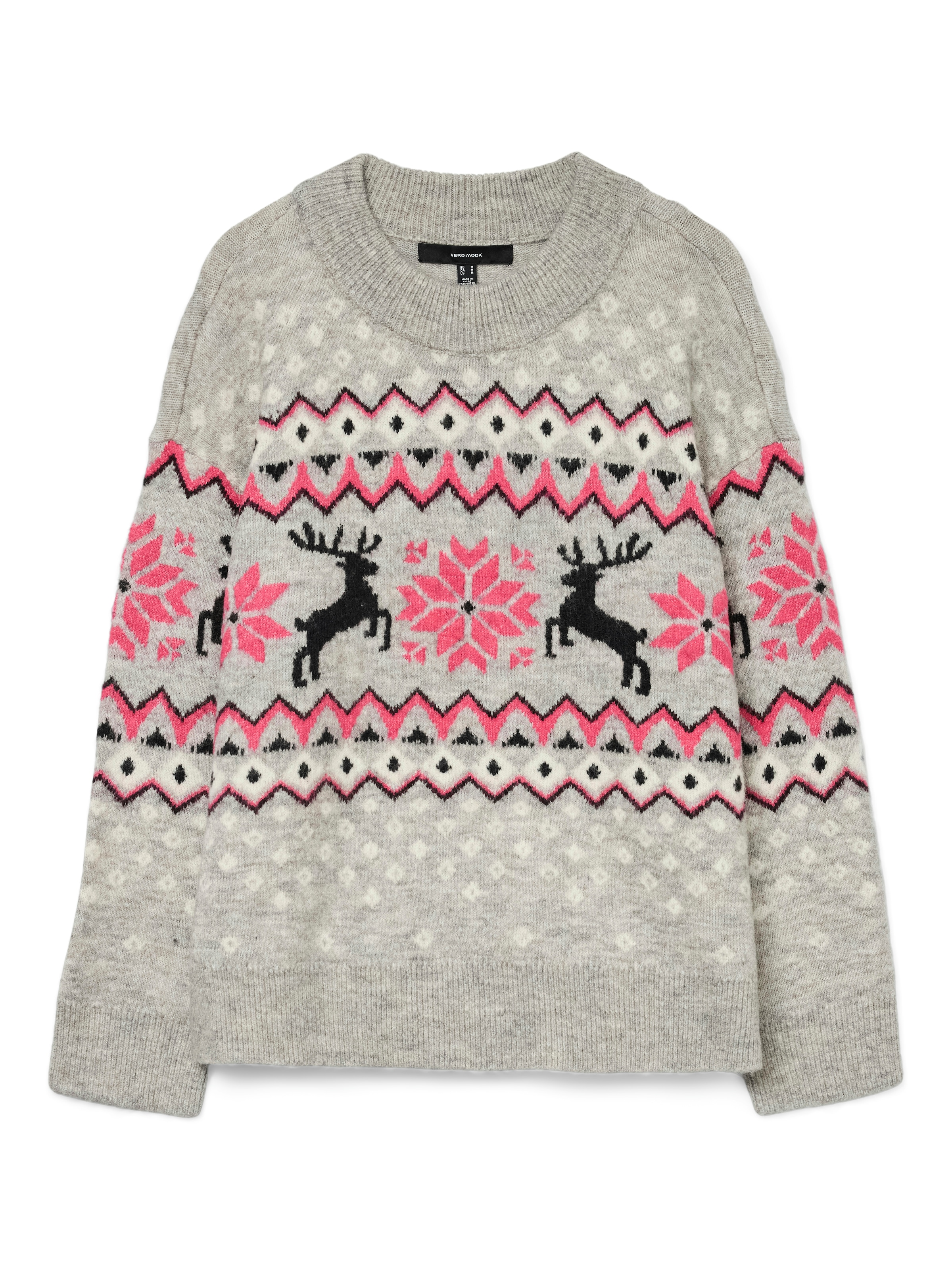 Vero Moda Pull de Noël »VMSANTANORDIC LS O-NECK PULLOVER XMAS«