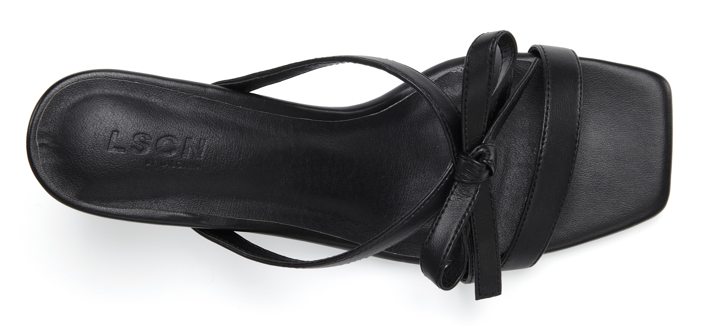 LSCN by LASCANA Pantolette  Mule, Sandale, offener Schuh, in Karree-Form mit Kitten-Heel