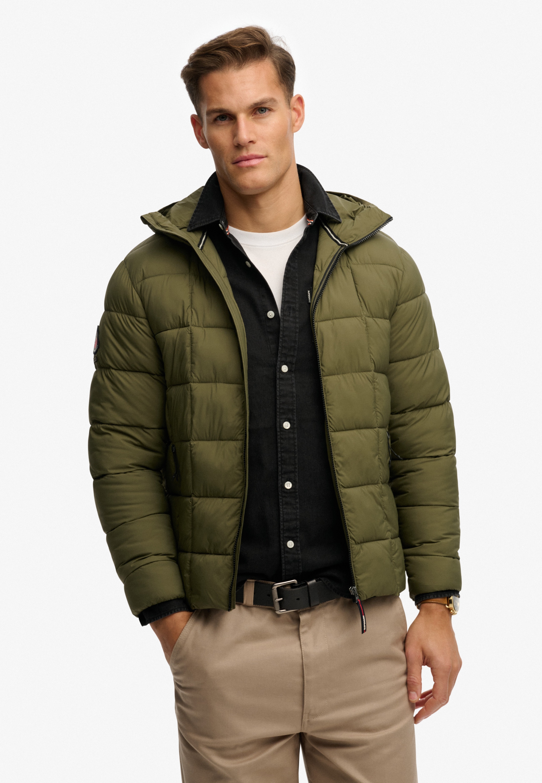 Superdry Veste matelassée »HOOD BOX QUILT FUJI LITE JKT«