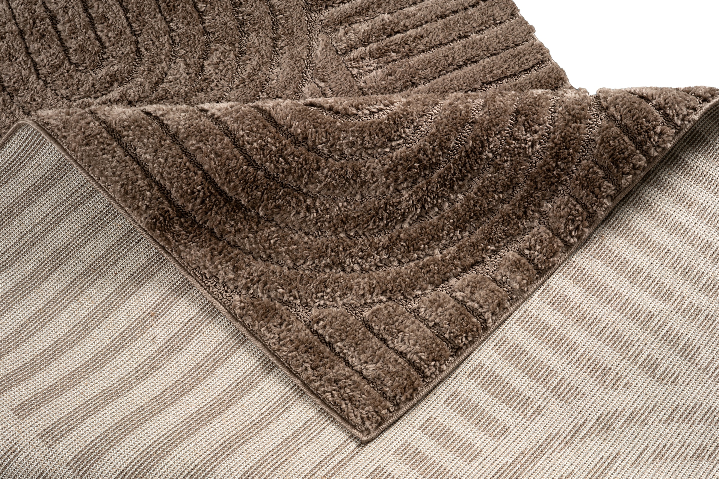 GOODproduct Tapis »Jonne, Boho-Design, Scandi, Designteppich« Rectangulaire 20 mm Höhe haut-bas, effet 3D, style scandinave, salon, chambre