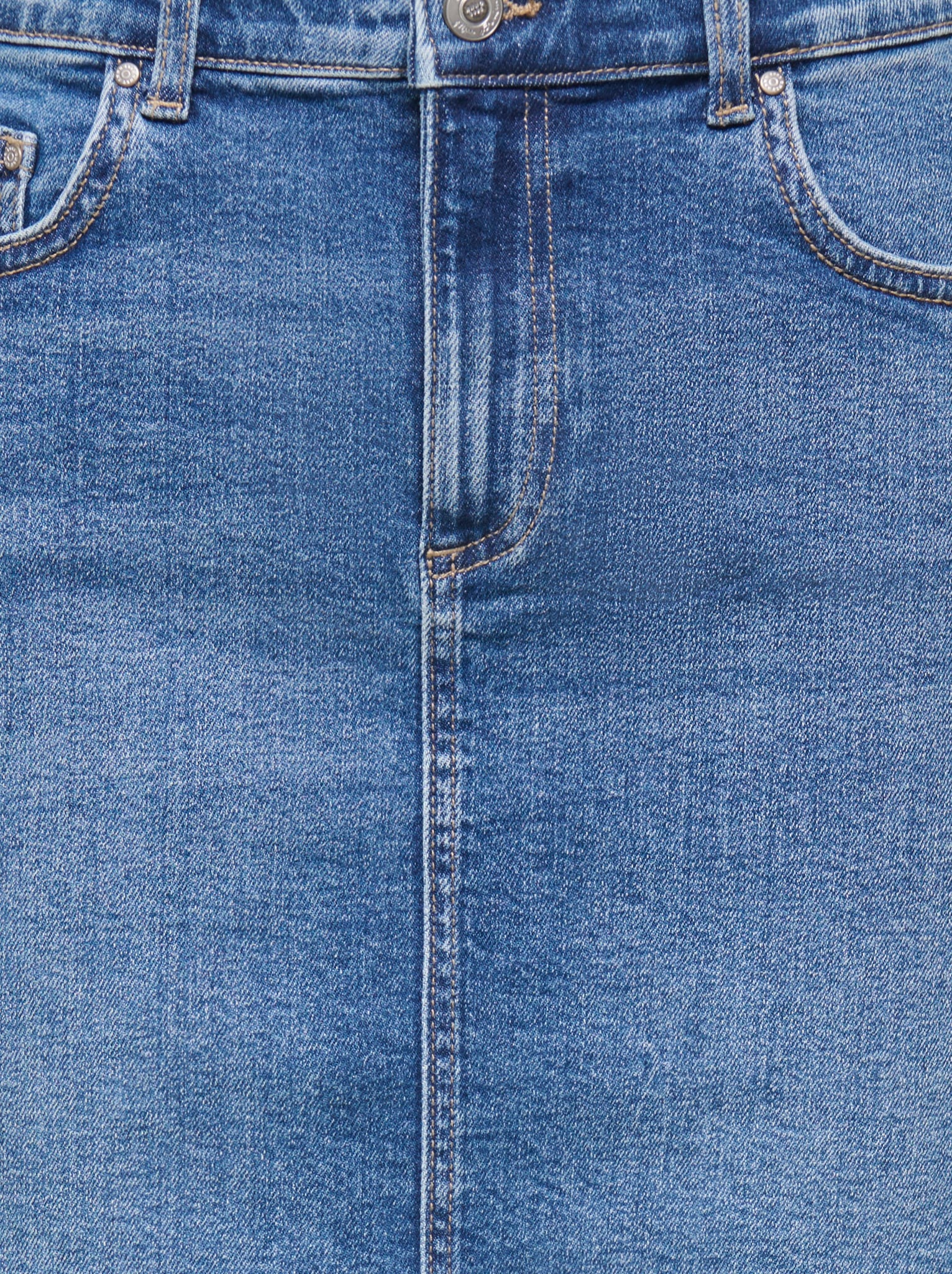 ONLY Jupe en jean »ONLLOLA REG SHORT RW SKIRT DNM« Baumwollmischung, Regular Waist