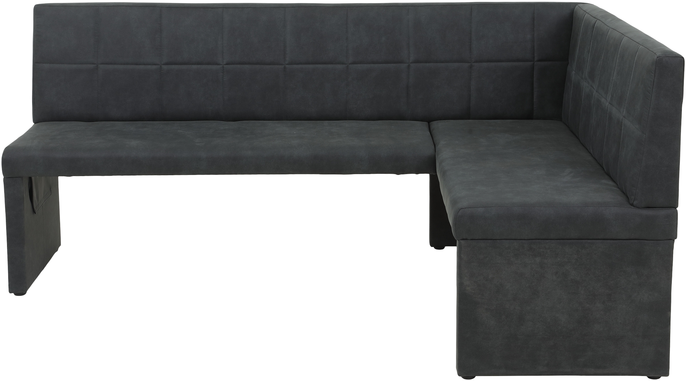 HELA Ensemble de salle à manger »SPREE« 4 cuis tlg. Esstisch 140x90 cm mit Dickkante, Microfaserbezug,